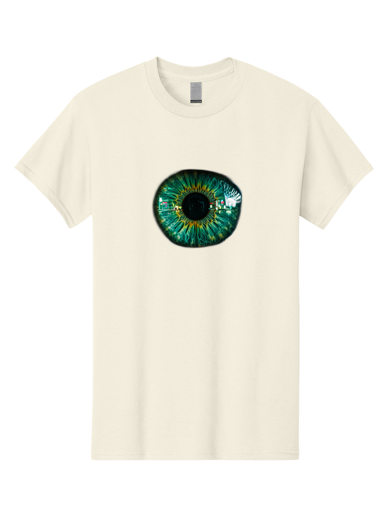 Cityscape-Eye Men'S Graphic Tee, 100% Cotton, Comfortable Casual Summer Wear, Machine Washable, Vintage Camera, Old Camera, Antique Camera, Black Camera, Classic Photography, Photography Equipment, Nostalgic Device, Film Camera, Camera Art Bao241
