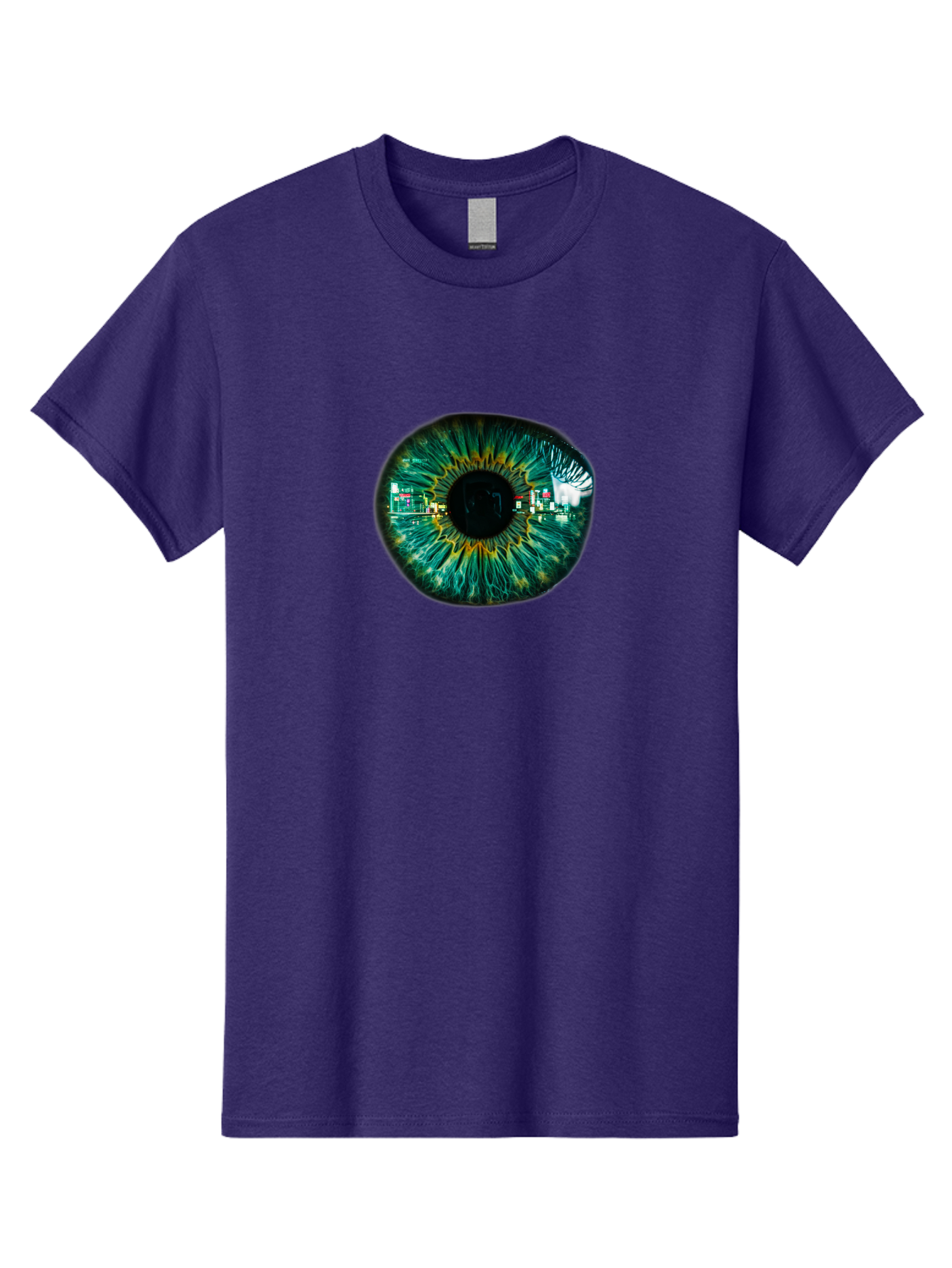 Cityscape-Eye Men'S Graphic Tee, 100% Cotton, Comfortable Casual Summer Wear, Machine Washable, Vintage Camera, Old Camera, Antique Camera, Black Camera, Classic Photography, Photography Equipment, Nostalgic Device, Film Camera, Camera Art Bao241