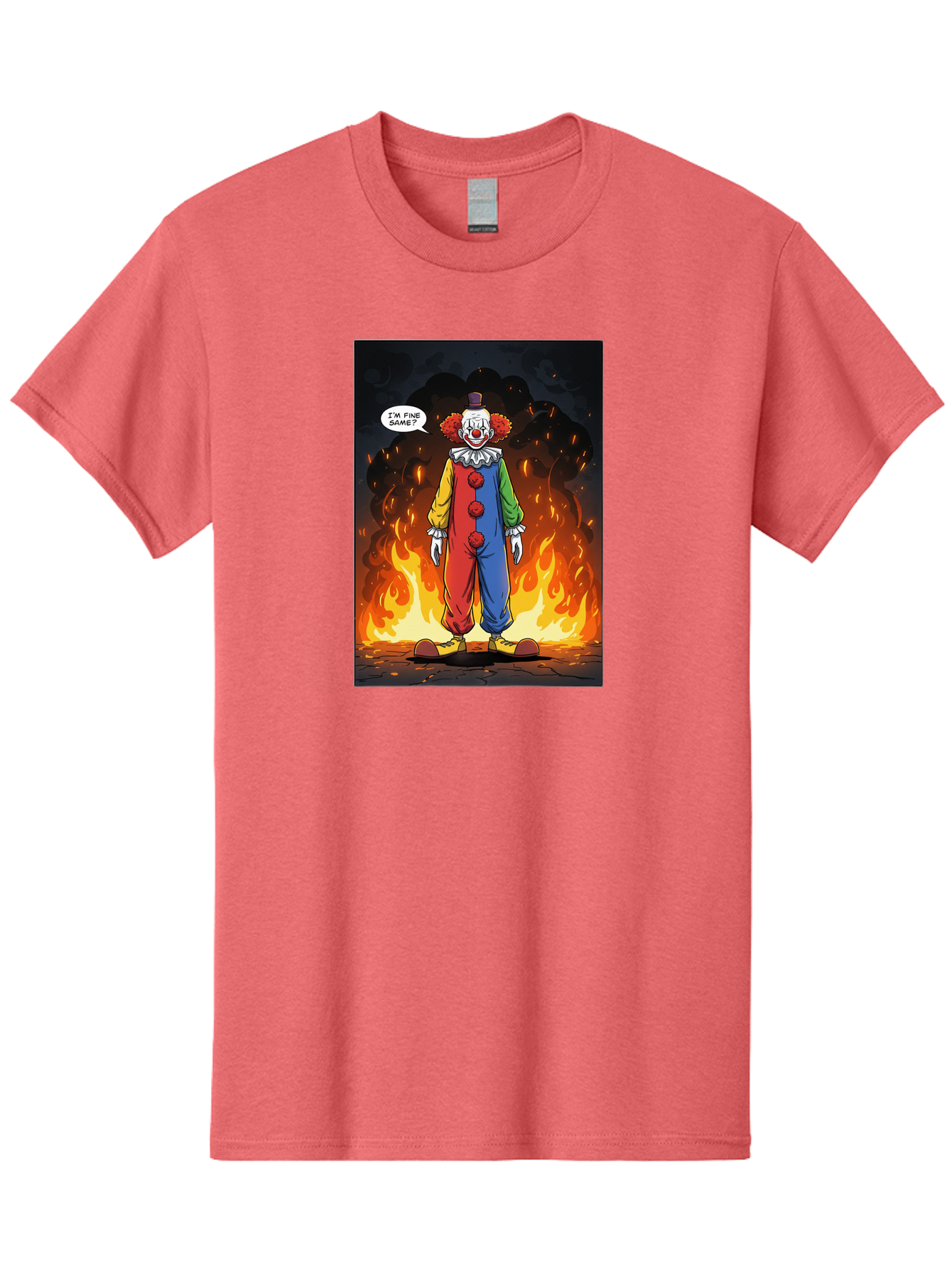 Clown-In-Flames Men'S Graphic Tee, 100% Cotton, Comfortable Casual Summer Wear, Machine Washable, Vintage Camera, Old Camera, Antique Camera, Black Camera, Classic Photography, Photography Equipment, Nostalgic Device, Film Camera, Camera Art Bao244