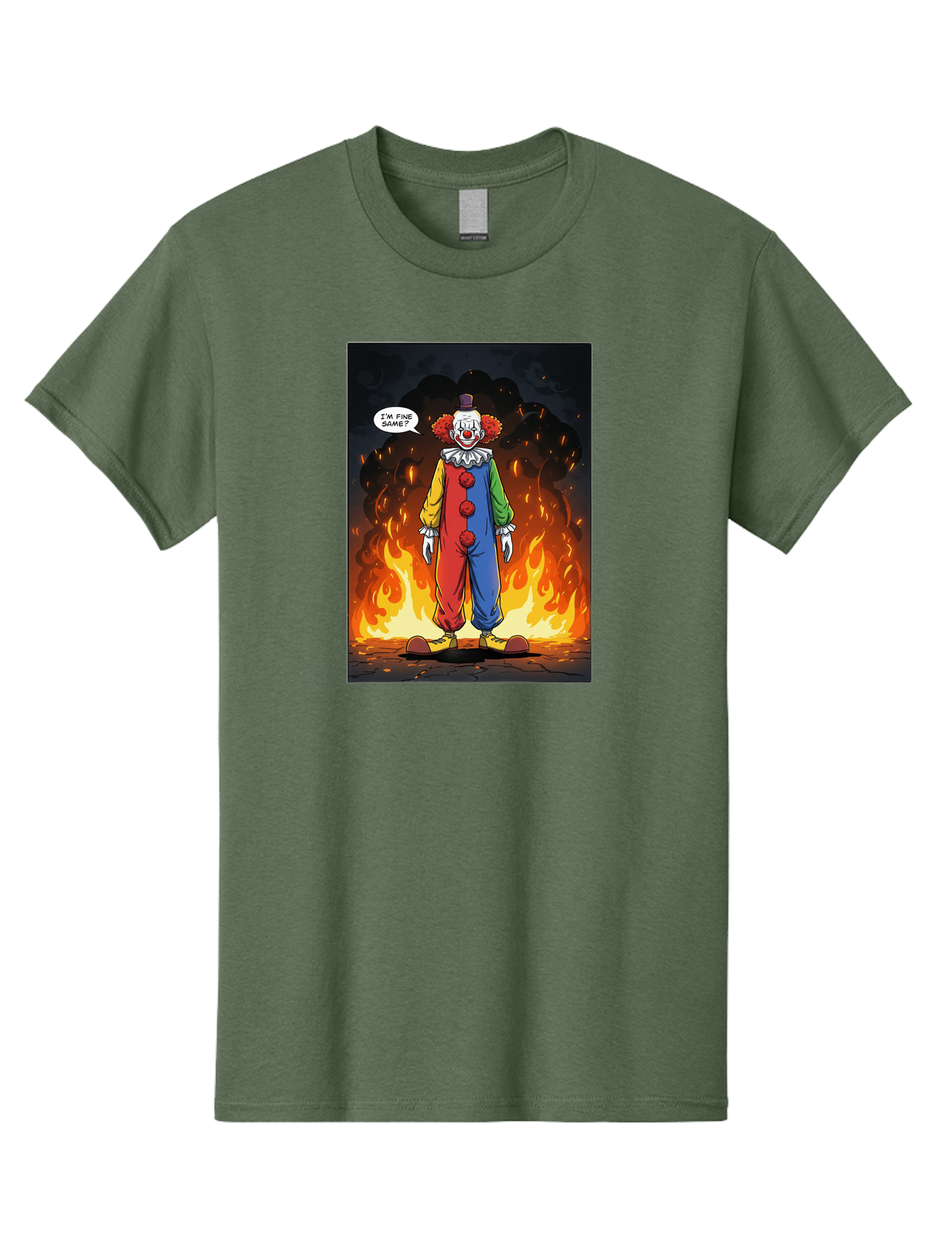 Clown-In-Flames Men'S Graphic Tee, 100% Cotton, Comfortable Casual Summer Wear, Machine Washable, Vintage Camera, Old Camera, Antique Camera, Black Camera, Classic Photography, Photography Equipment, Nostalgic Device, Film Camera, Camera Art Bao244