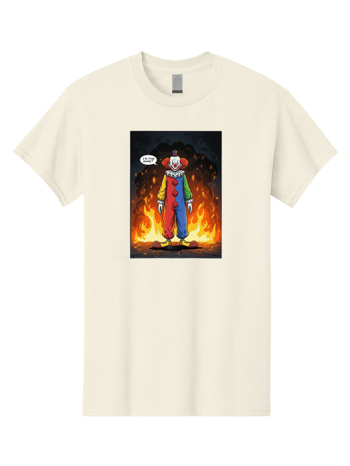 Clown-In-Flames Men'S Graphic Tee, 100% Cotton, Comfortable Casual Summer Wear, Machine Washable, Vintage Camera, Old Camera, Antique Camera, Black Camera, Classic Photography, Photography Equipment, Nostalgic Device, Film Camera, Camera Art Bao244