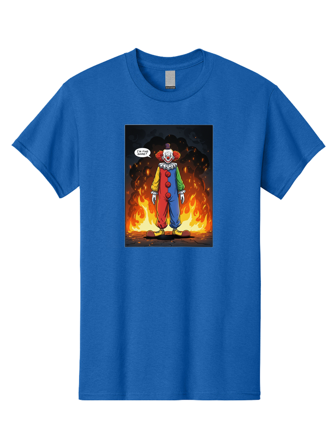 Clown-In-Flames Men'S Graphic Tee, 100% Cotton, Comfortable Casual Summer Wear, Machine Washable, Vintage Camera, Old Camera, Antique Camera, Black Camera, Classic Photography, Photography Equipment, Nostalgic Device, Film Camera, Camera Art Bao244