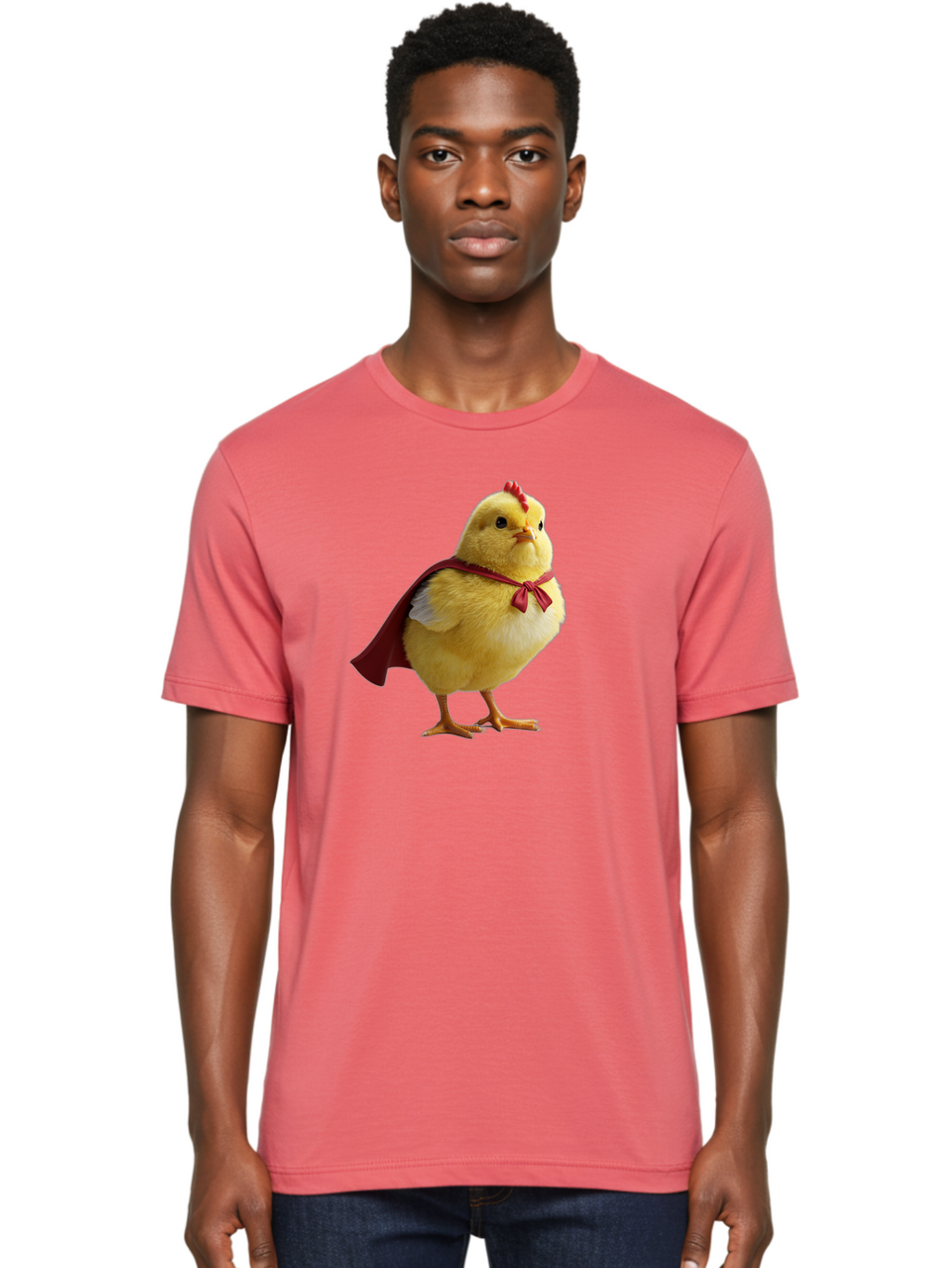 Clucking-Superhero-Chick Men'S Graphic Tee, 100% Cotton, Comfortable Casual Summer Wear, Machine Washable, Vintage Camera, Old Camera, Antique Camera, Black Camera, Classic Photography, Photography Equipment, Nostalgic Device, Film Camera, Bao245