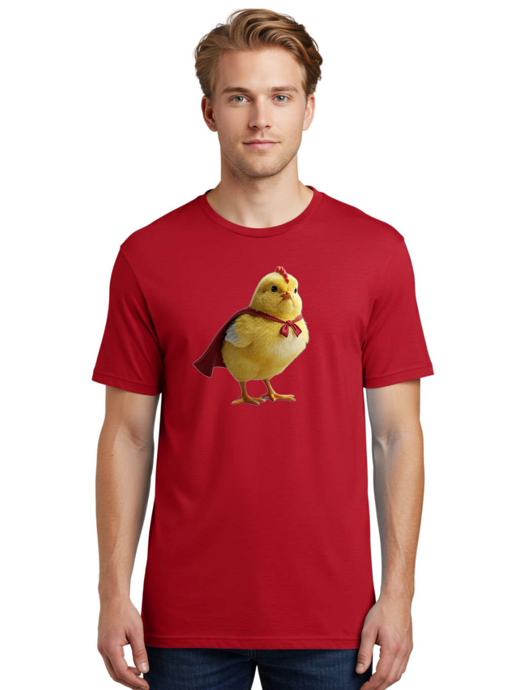 Clucking-Superhero-Chick Men'S Graphic Tee, 100% Cotton, Comfortable Casual Summer Wear, Machine Washable, Vintage Camera, Old Camera, Antique Camera, Black Camera, Classic Photography, Photography Equipment, Nostalgic Device, Film Camera, Bao245