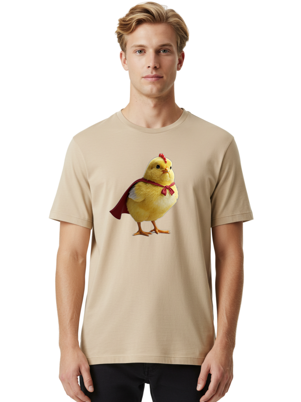 Clucking-Superhero-Chick Men'S Graphic Tee, 100% Cotton, Comfortable Casual Summer Wear, Machine Washable, Vintage Camera, Old Camera, Antique Camera, Black Camera, Classic Photography, Photography Equipment, Nostalgic Device, Film Camera, Bao245