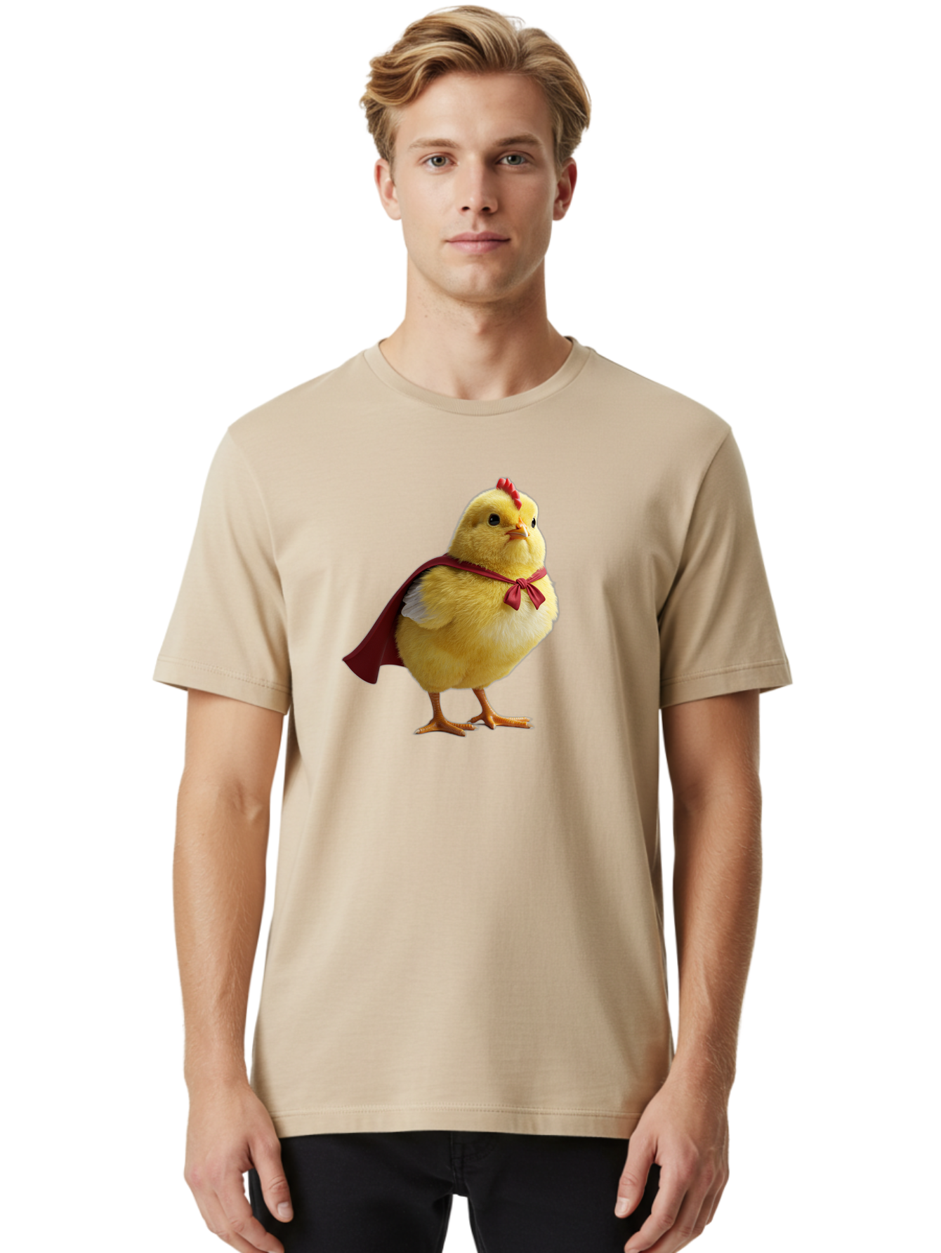 Clucking-Superhero-Chick Men'S Graphic Tee, 100% Cotton, Comfortable Casual Summer Wear, Machine Washable, Vintage Camera, Old Camera, Antique Camera, Black Camera, Classic Photography, Photography Equipment, Nostalgic Device, Film Camera, Bao245