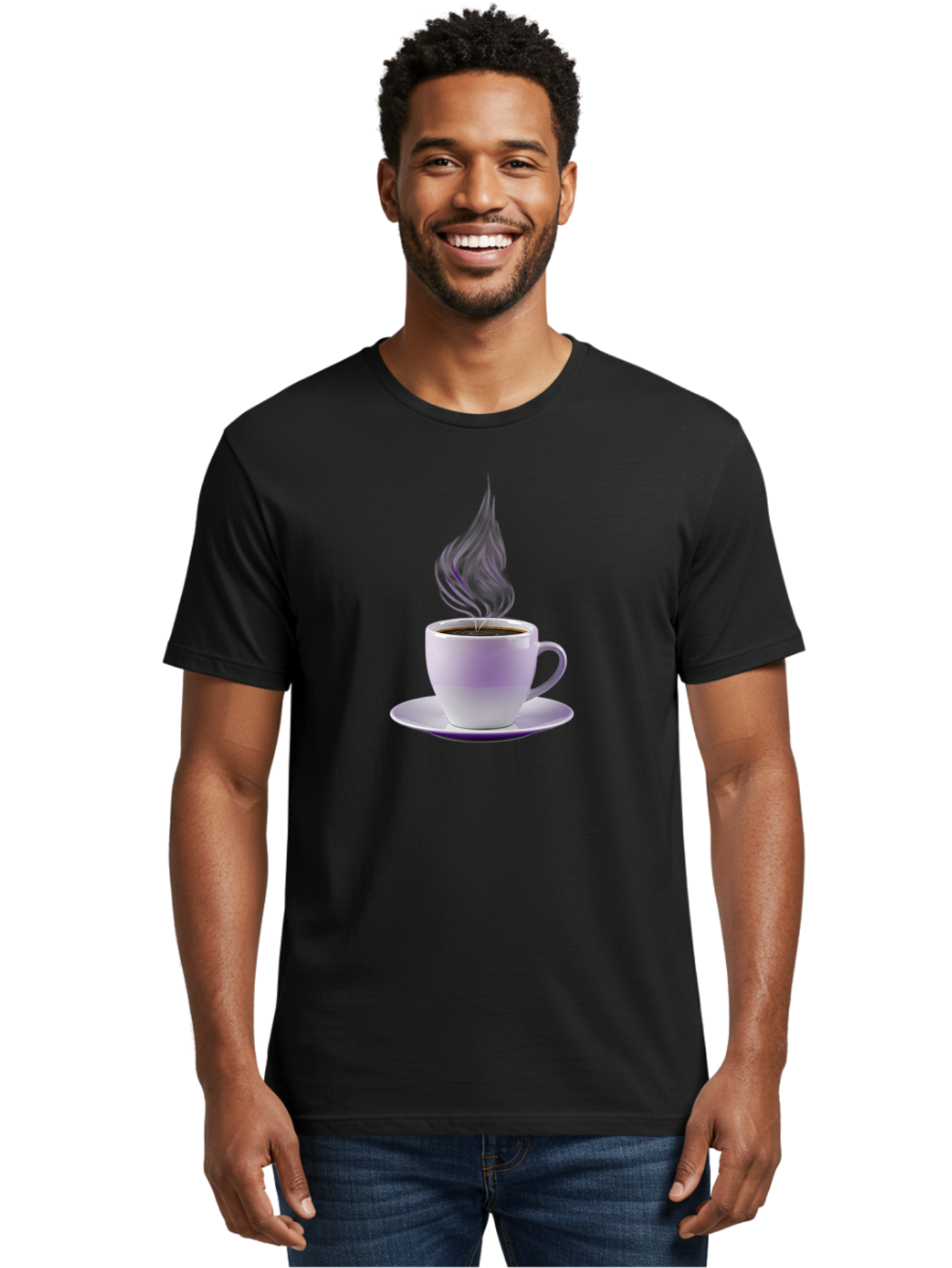 Coffee-Cup-1 Men'S Graphic Tee, 100% Cotton, Comfortable Casual Summer Wear, Machine Washable, Vintage Camera, Old Camera, Antique Camera, Black Camera, Classic Photography, Photography Equipment, Nostalgic Device, Film Camera, Camera Art Bao248