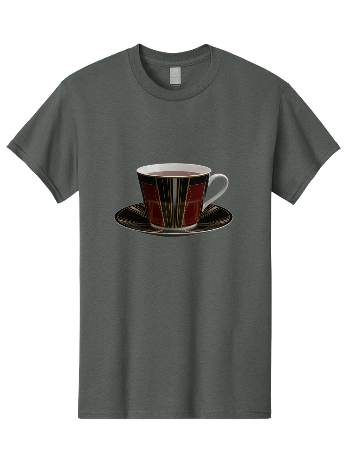Coffee-Cup-And-Saucer Men'S Graphic Tee, 100% Cotton, Comfortable Casual Summer Wear, Machine Washable, Vintage Camera, Old Camera, Antique Camera, Black Camera, Classic Photography, Photography Equipment, Nostalgic Device, Film Camera, Bao249