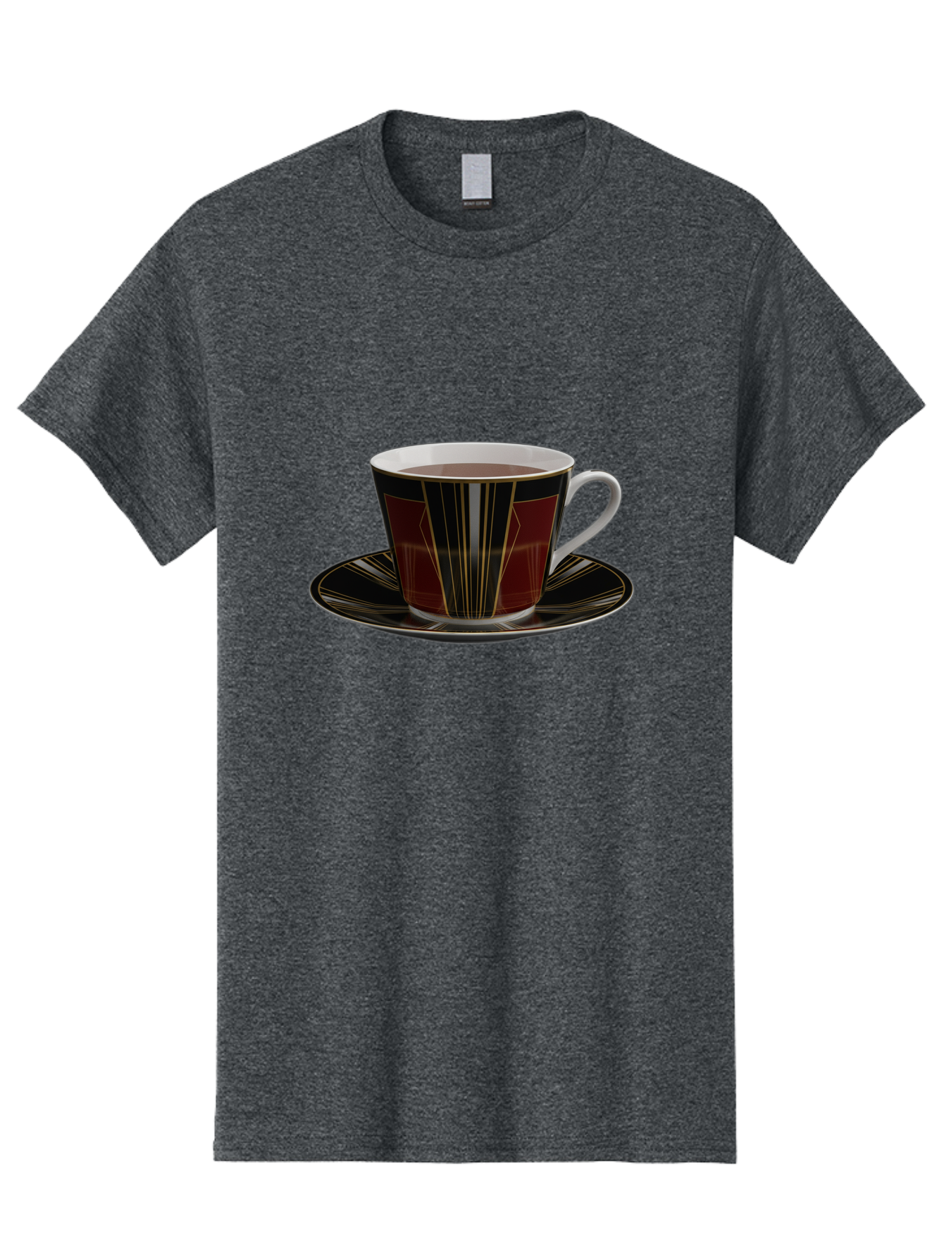 Coffee-Cup-And-Saucer Men'S Graphic Tee, 100% Cotton, Comfortable Casual Summer Wear, Machine Washable, Vintage Camera, Old Camera, Antique Camera, Black Camera, Classic Photography, Photography Equipment, Nostalgic Device, Film Camera, Bao249