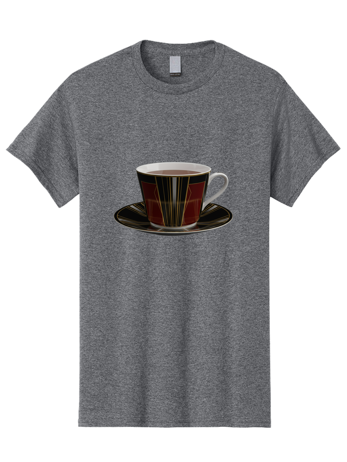 Coffee-Cup-And-Saucer Men'S Graphic Tee, 100% Cotton, Comfortable Casual Summer Wear, Machine Washable, Vintage Camera, Old Camera, Antique Camera, Black Camera, Classic Photography, Photography Equipment, Nostalgic Device, Film Camera, Bao249