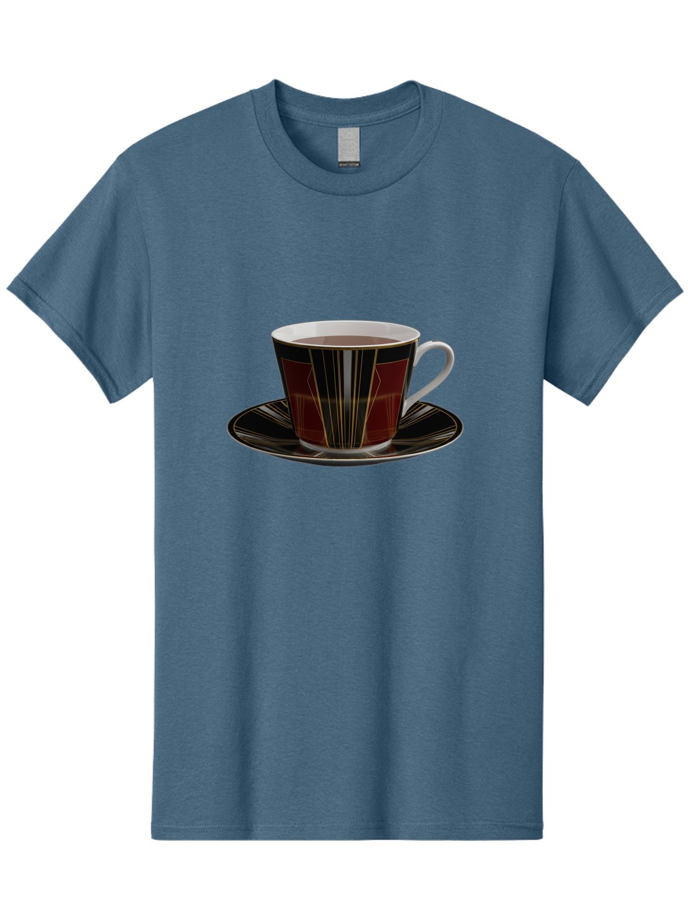 Coffee-Cup-And-Saucer Men'S Graphic Tee, 100% Cotton, Comfortable Casual Summer Wear, Machine Washable, Vintage Camera, Old Camera, Antique Camera, Black Camera, Classic Photography, Photography Equipment, Nostalgic Device, Film Camera, Bao249