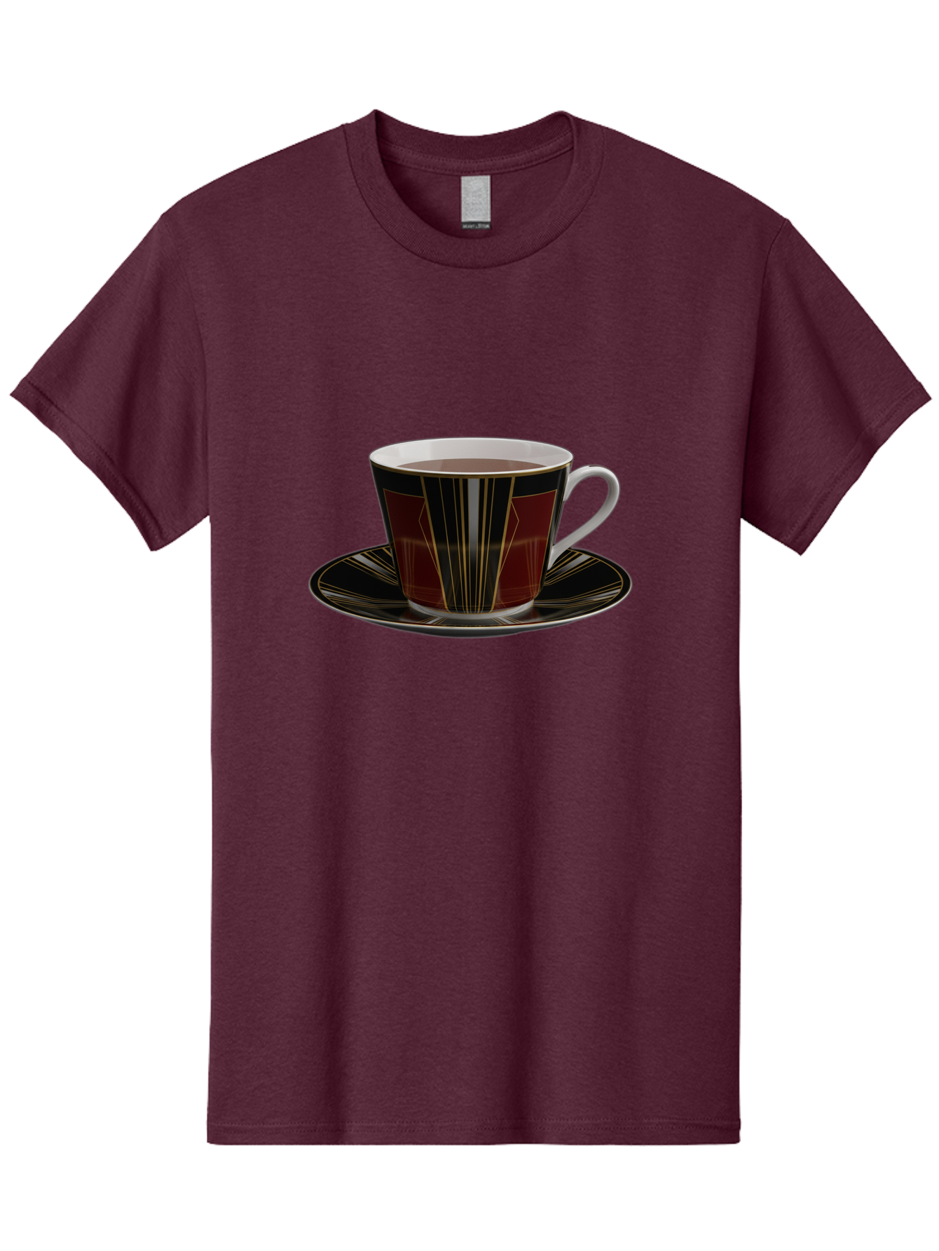 Coffee-Cup-And-Saucer Men'S Graphic Tee, 100% Cotton, Comfortable Casual Summer Wear, Machine Washable, Vintage Camera, Old Camera, Antique Camera, Black Camera, Classic Photography, Photography Equipment, Nostalgic Device, Film Camera, Bao249