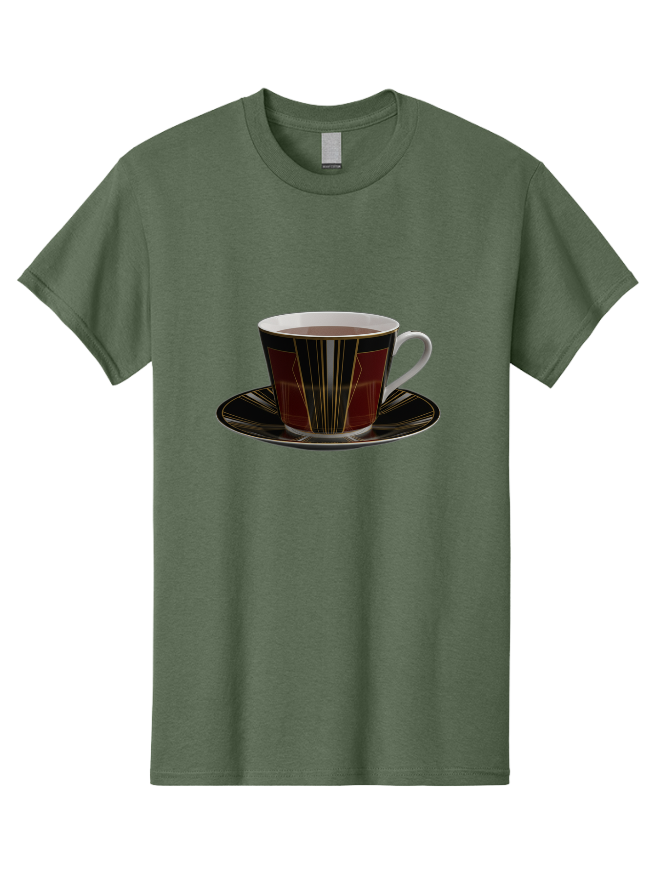 Coffee-Cup-And-Saucer Men'S Graphic Tee, 100% Cotton, Comfortable Casual Summer Wear, Machine Washable, Vintage Camera, Old Camera, Antique Camera, Black Camera, Classic Photography, Photography Equipment, Nostalgic Device, Film Camera, Bao249