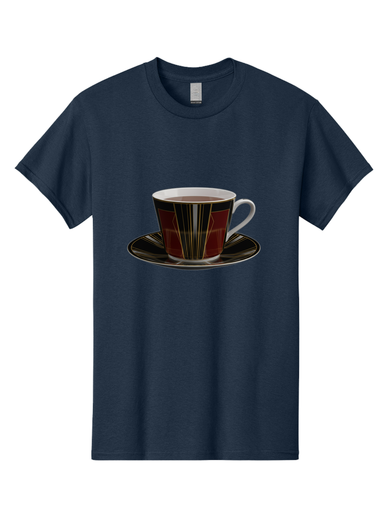 Coffee-Cup-And-Saucer Men'S Graphic Tee, 100% Cotton, Comfortable Casual Summer Wear, Machine Washable, Vintage Camera, Old Camera, Antique Camera, Black Camera, Classic Photography, Photography Equipment, Nostalgic Device, Film Camera, Bao249
