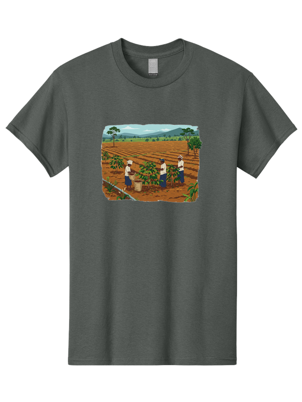 Coffee-Plantation-Workers Men'S Graphic Tee, 100% Cotton, Comfortable Casual Summer Wear, Machine Washable, Vintage Camera, Old Camera, Antique Camera, Black Camera, Classic Photography, Photography Equipment, Nostalgic Device, Film Camera, Bao252