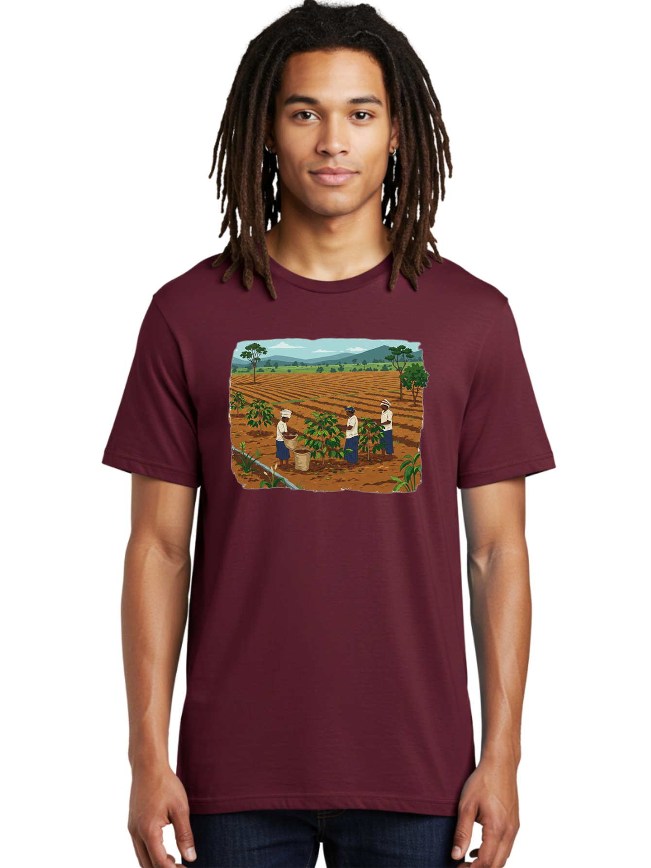 Coffee-Plantation-Workers Men'S Graphic Tee, 100% Cotton, Comfortable Casual Summer Wear, Machine Washable, Vintage Camera, Old Camera, Antique Camera, Black Camera, Classic Photography, Photography Equipment, Nostalgic Device, Film Camera, Bao252