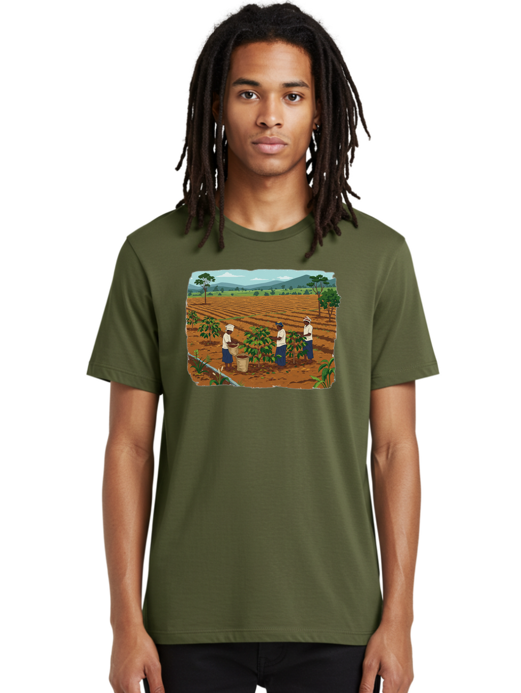 Coffee-Plantation-Workers Men'S Graphic Tee, 100% Cotton, Comfortable Casual Summer Wear, Machine Washable, Vintage Camera, Old Camera, Antique Camera, Black Camera, Classic Photography, Photography Equipment, Nostalgic Device, Film Camera, Bao252