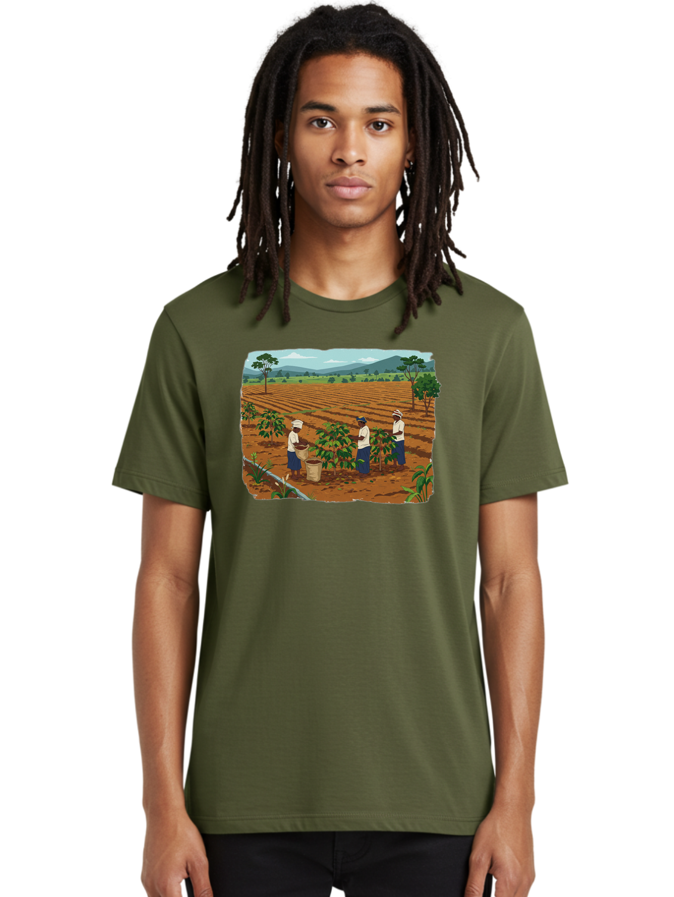Coffee-Plantation-Workers Men'S Graphic Tee, 100% Cotton, Comfortable Casual Summer Wear, Machine Washable, Vintage Camera, Old Camera, Antique Camera, Black Camera, Classic Photography, Photography Equipment, Nostalgic Device, Film Camera, Bao252