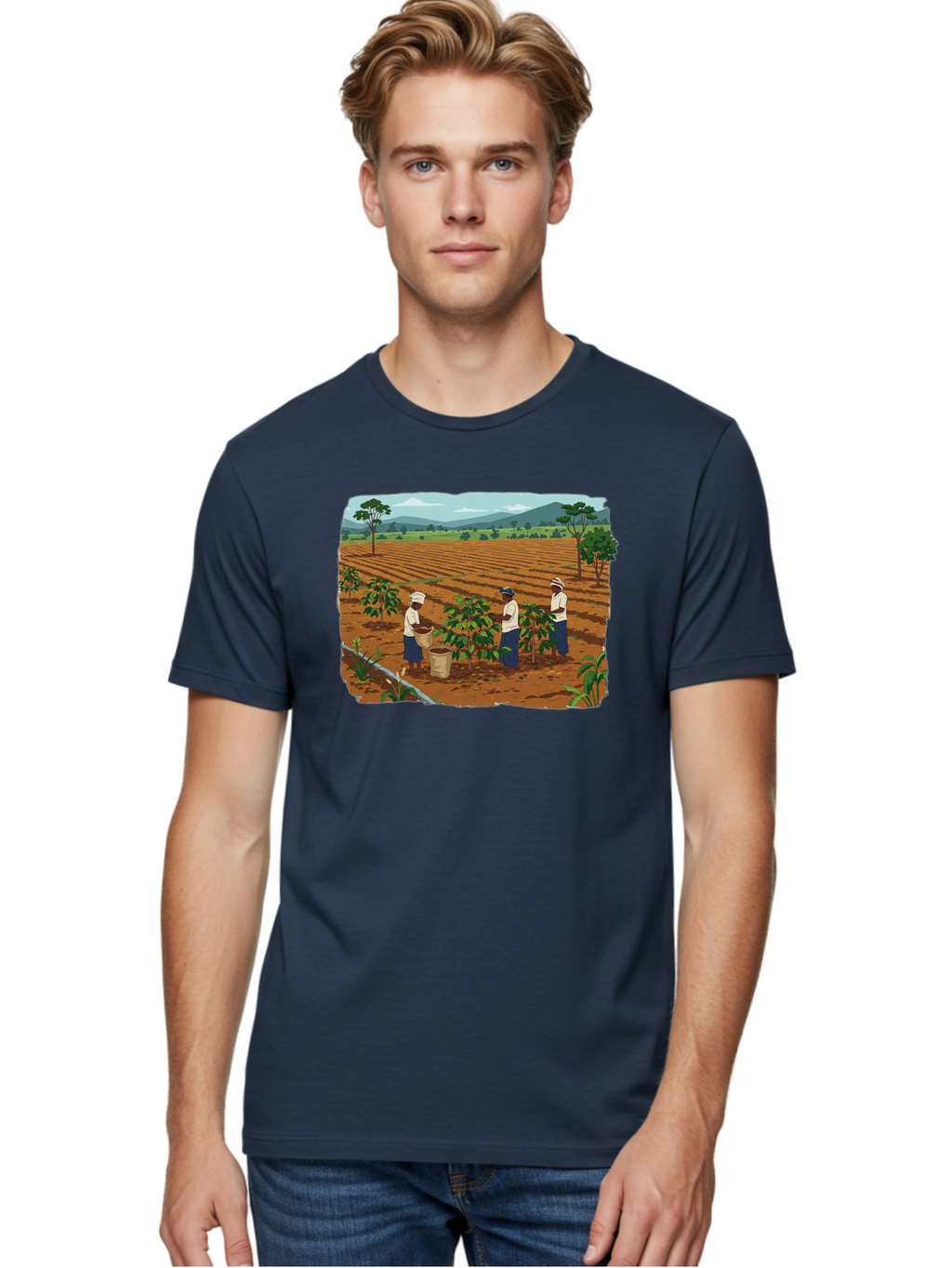 Coffee-Plantation-Workers Men'S Graphic Tee, 100% Cotton, Comfortable Casual Summer Wear, Machine Washable, Vintage Camera, Old Camera, Antique Camera, Black Camera, Classic Photography, Photography Equipment, Nostalgic Device, Film Camera, Bao252