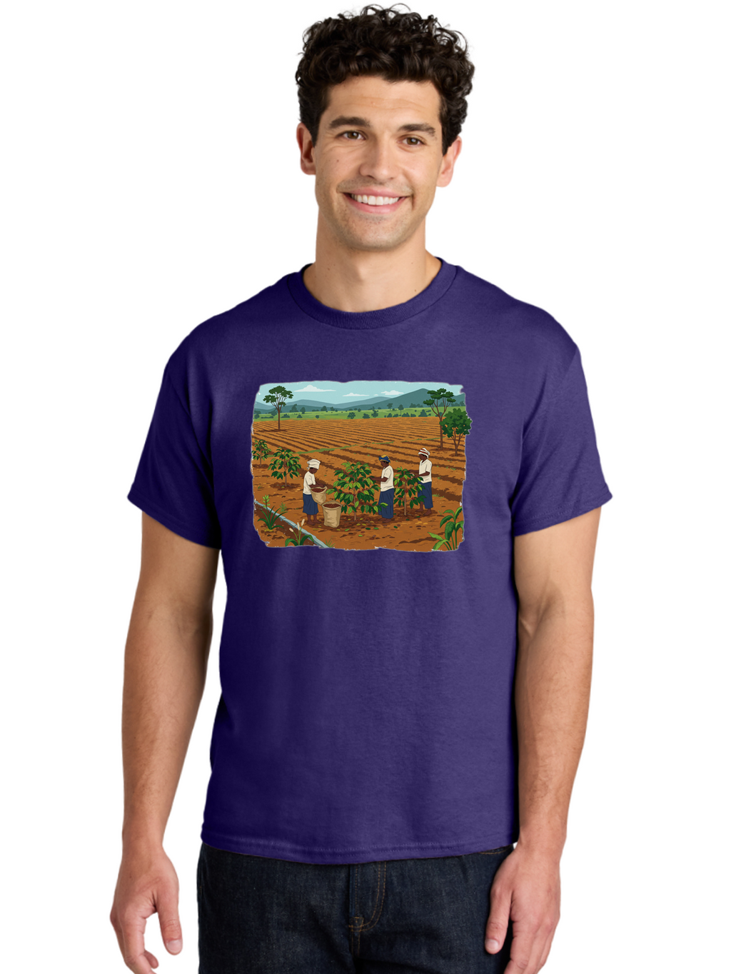 Coffee-Plantation-Workers Men'S Graphic Tee, 100% Cotton, Comfortable Casual Summer Wear, Machine Washable, Vintage Camera, Old Camera, Antique Camera, Black Camera, Classic Photography, Photography Equipment, Nostalgic Device, Film Camera, Bao252