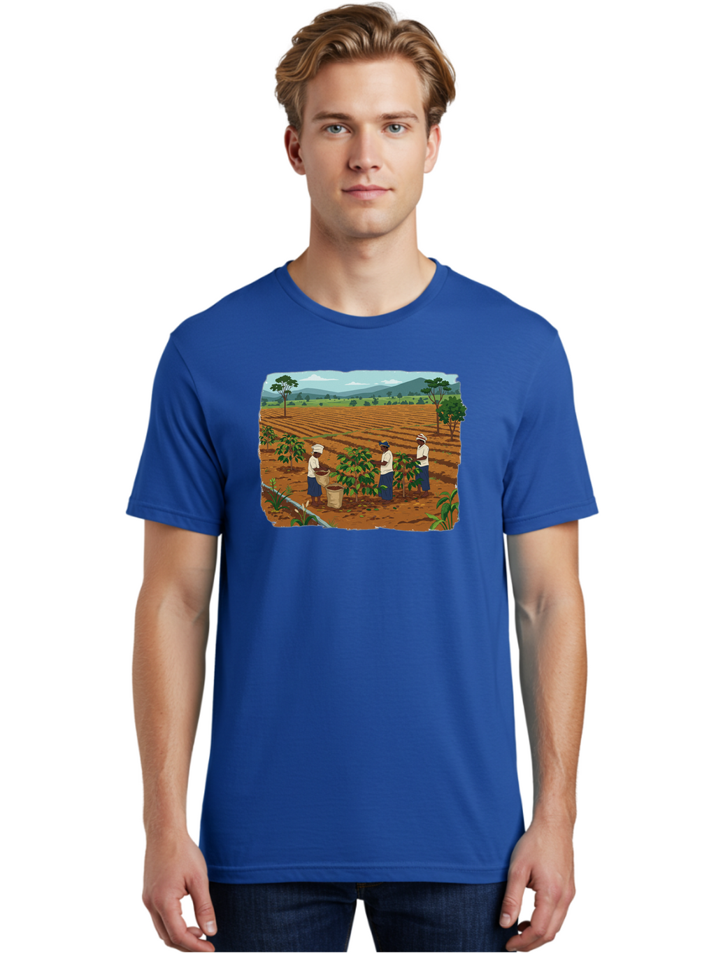 Coffee-Plantation-Workers Men'S Graphic Tee, 100% Cotton, Comfortable Casual Summer Wear, Machine Washable, Vintage Camera, Old Camera, Antique Camera, Black Camera, Classic Photography, Photography Equipment, Nostalgic Device, Film Camera, Bao252