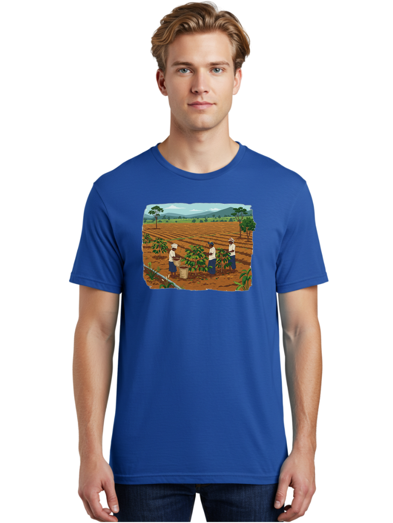 Coffee-Plantation-Workers Men'S Graphic Tee, 100% Cotton, Comfortable Casual Summer Wear, Machine Washable, Vintage Camera, Old Camera, Antique Camera, Black Camera, Classic Photography, Photography Equipment, Nostalgic Device, Film Camera, Bao252