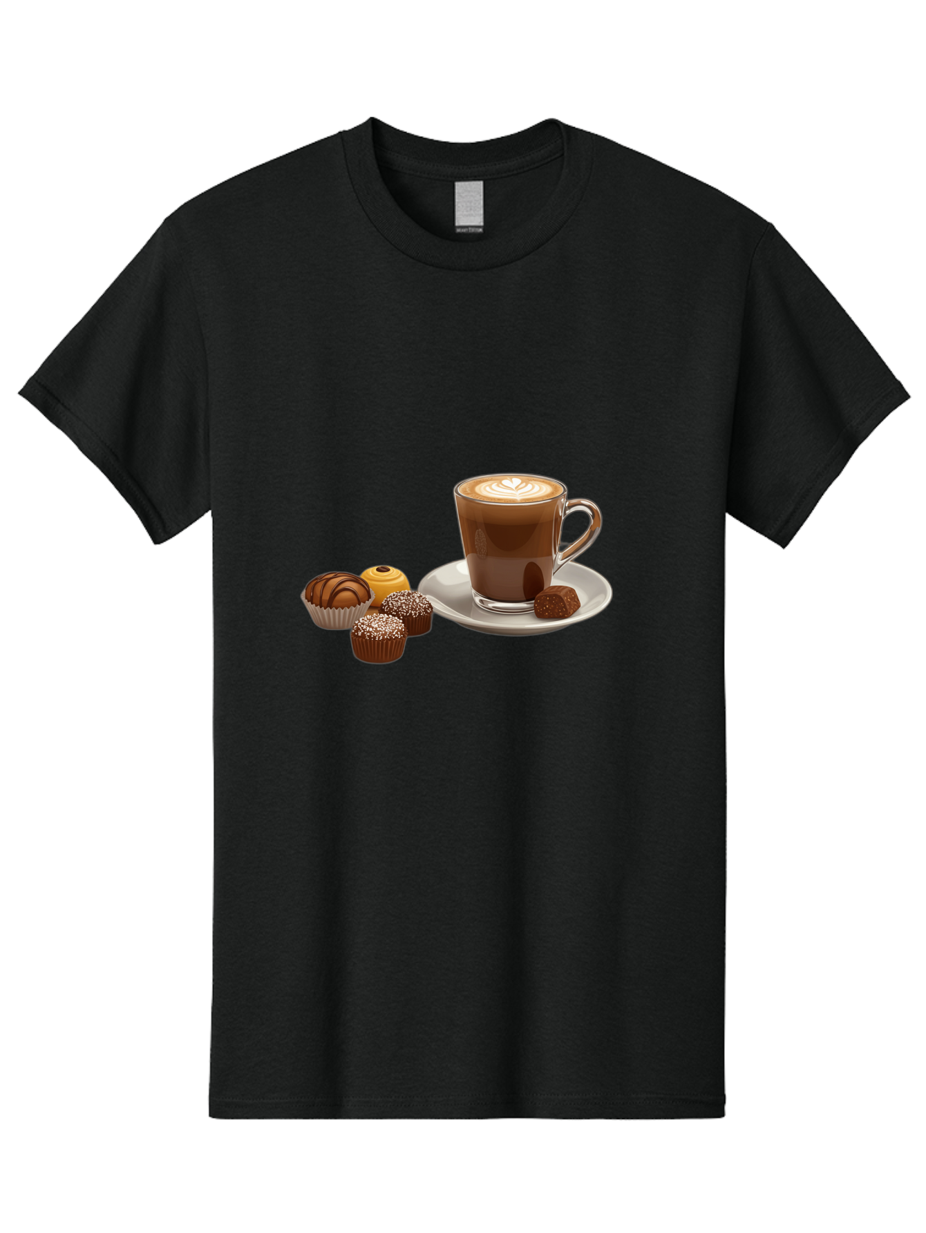 Coffee-With-Truffles Men'S Graphic Tee, 100% Cotton, Comfortable Casual Summer Wear, Machine Washable, Vintage Camera, Old Camera, Antique Camera, Black Camera, Classic Photography, Photography Equipment, Nostalgic Device, Film Camera, Bao253
