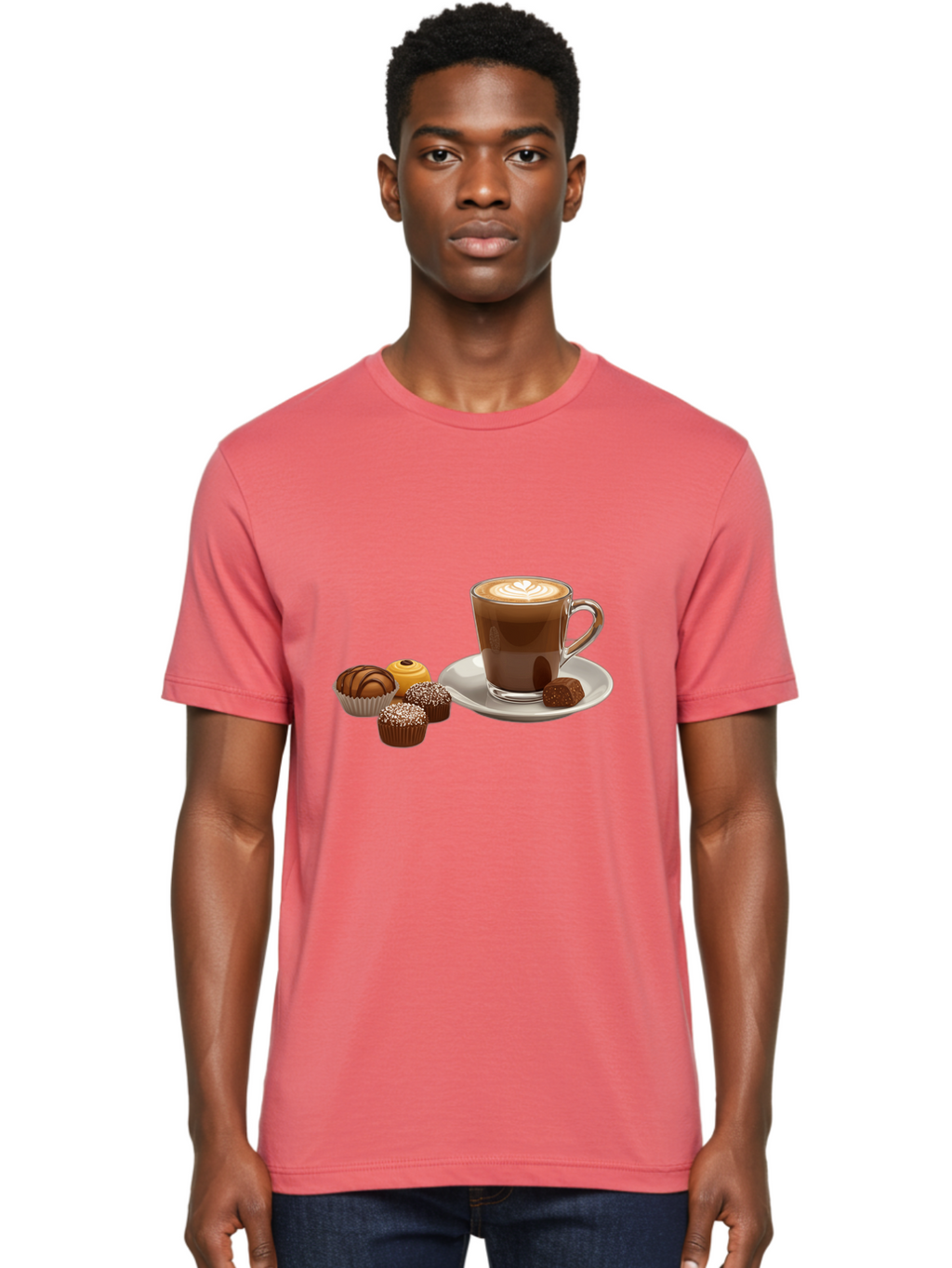 Coffee-With-Truffles Men'S Graphic Tee, 100% Cotton, Comfortable Casual Summer Wear, Machine Washable, Vintage Camera, Old Camera, Antique Camera, Black Camera, Classic Photography, Photography Equipment, Nostalgic Device, Film Camera, Bao253