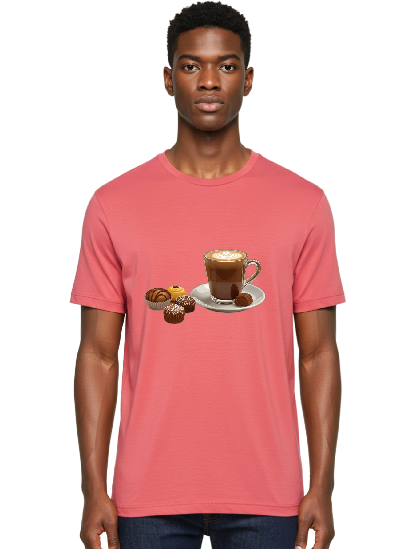 Coffee-With-Truffles Men'S Graphic Tee, 100% Cotton, Comfortable Casual Summer Wear, Machine Washable, Vintage Camera, Old Camera, Antique Camera, Black Camera, Classic Photography, Photography Equipment, Nostalgic Device, Film Camera, Bao253