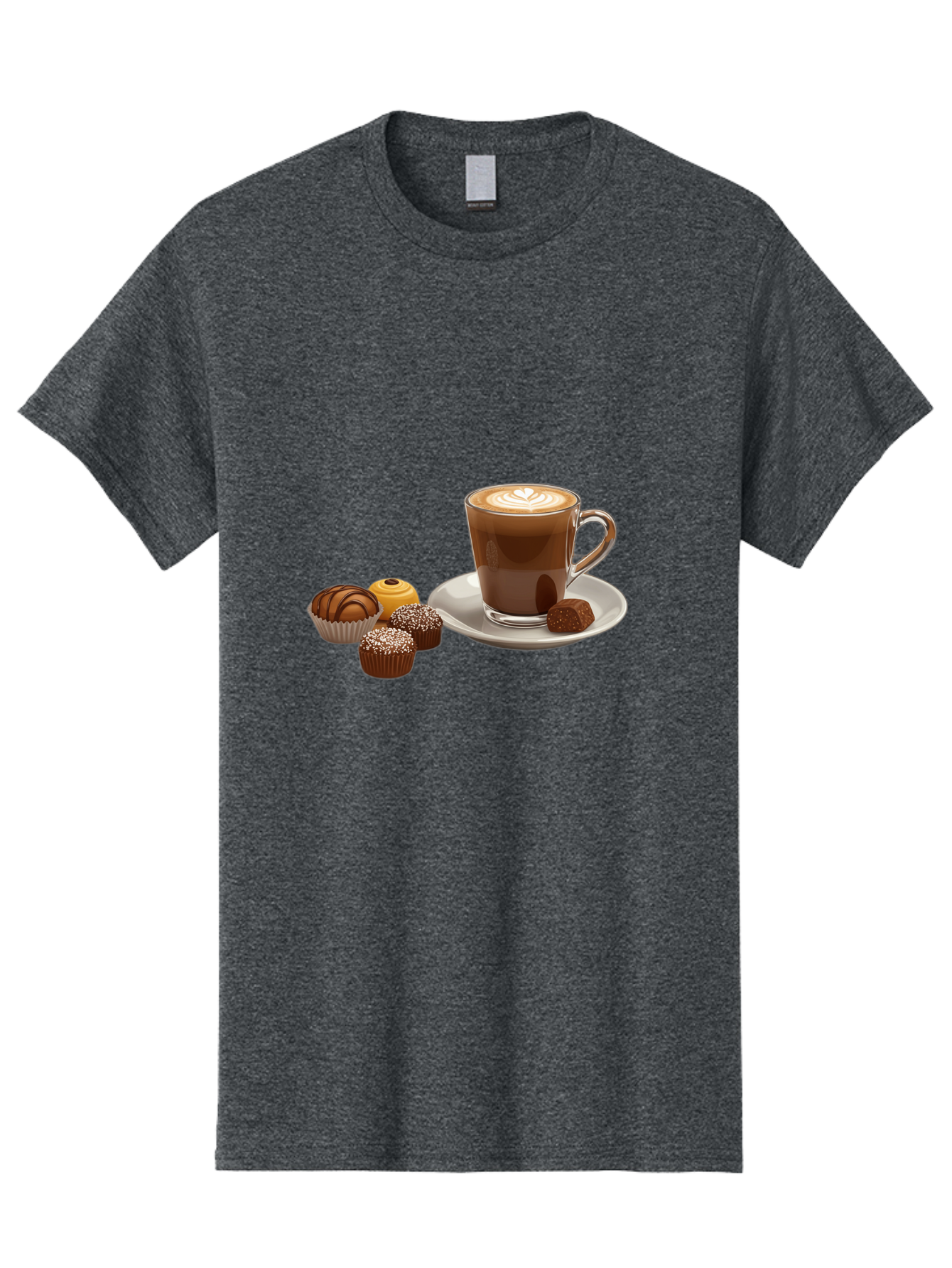 Coffee-With-Truffles Men'S Graphic Tee, 100% Cotton, Comfortable Casual Summer Wear, Machine Washable, Vintage Camera, Old Camera, Antique Camera, Black Camera, Classic Photography, Photography Equipment, Nostalgic Device, Film Camera, Bao253