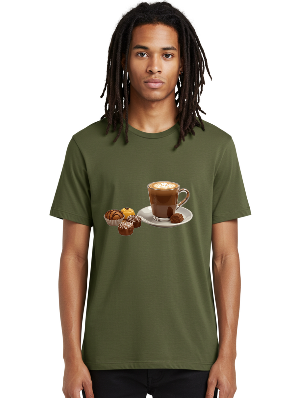 Coffee-With-Truffles Men'S Graphic Tee, 100% Cotton, Comfortable Casual Summer Wear, Machine Washable, Vintage Camera, Old Camera, Antique Camera, Black Camera, Classic Photography, Photography Equipment, Nostalgic Device, Film Camera, Bao253