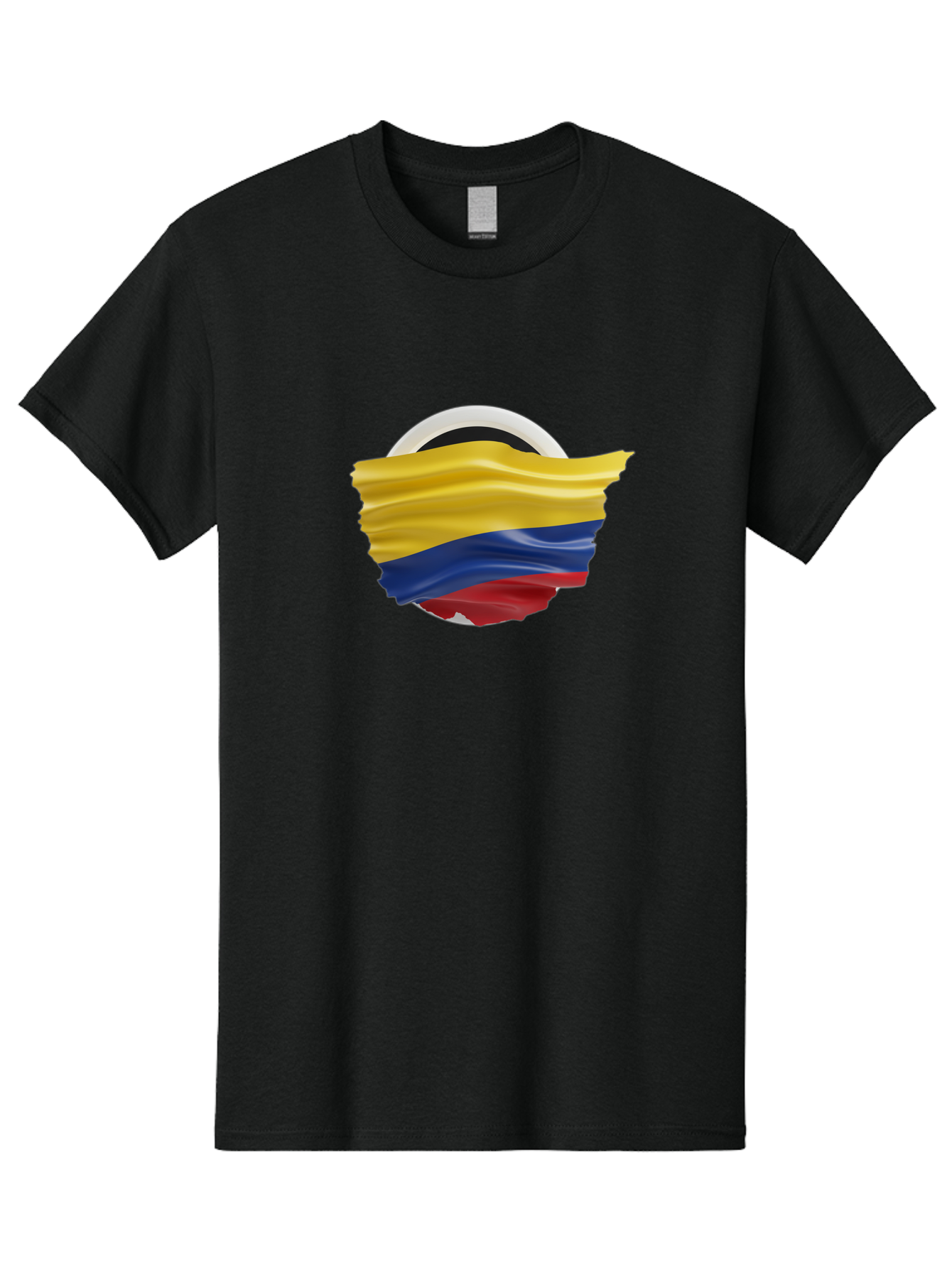 Colombian-Flag Men'S Graphic Tee, 100% Cotton, Comfortable Casual Summer Wear, Machine Washable, Vintage Camera, Old Camera, Antique Camera, Black Camera, Classic Photography, Photography Equipment, Nostalgic Device, Film Camera, Camera Art Bao254