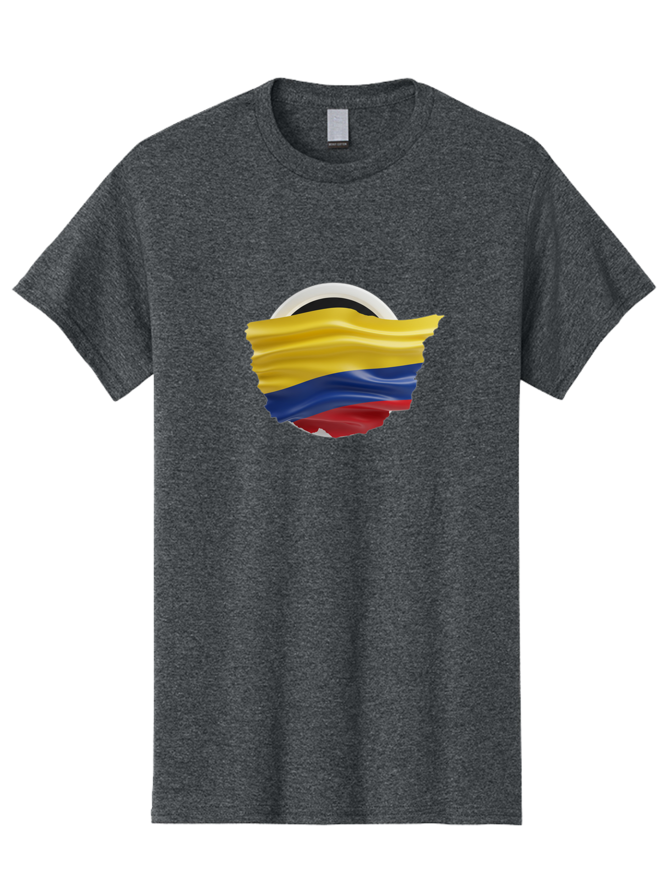 Colombian-Flag Men'S Graphic Tee, 100% Cotton, Comfortable Casual Summer Wear, Machine Washable, Vintage Camera, Old Camera, Antique Camera, Black Camera, Classic Photography, Photography Equipment, Nostalgic Device, Film Camera, Camera Art Bao254