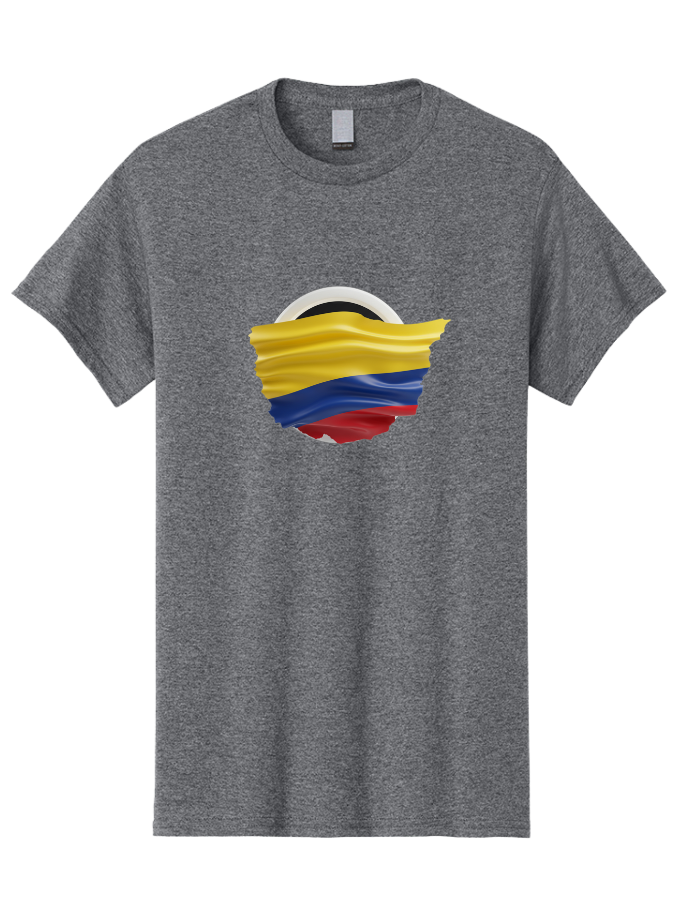 Colombian-Flag Men'S Graphic Tee, 100% Cotton, Comfortable Casual Summer Wear, Machine Washable, Vintage Camera, Old Camera, Antique Camera, Black Camera, Classic Photography, Photography Equipment, Nostalgic Device, Film Camera, Camera Art Bao254