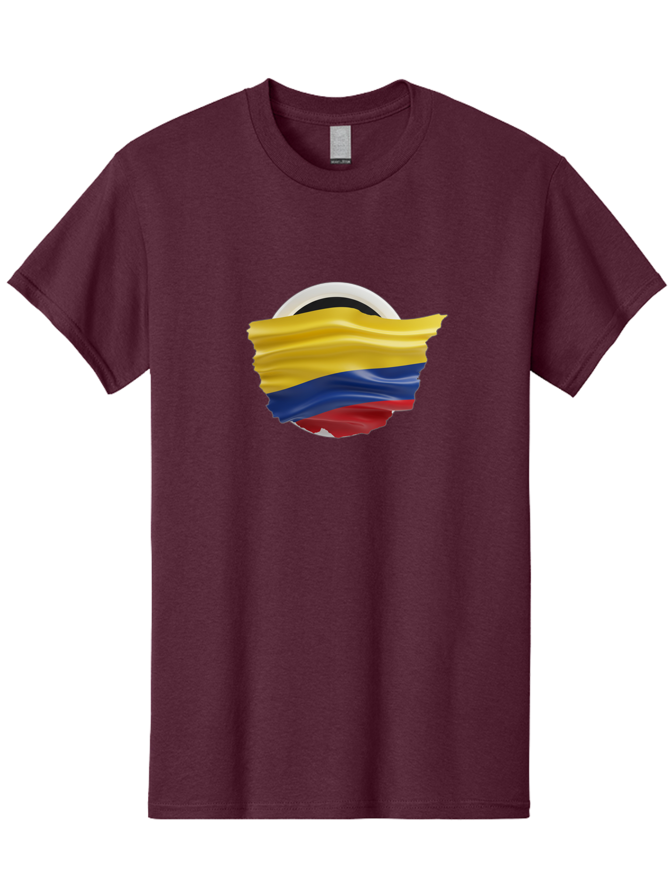 Colombian-Flag Men'S Graphic Tee, 100% Cotton, Comfortable Casual Summer Wear, Machine Washable, Vintage Camera, Old Camera, Antique Camera, Black Camera, Classic Photography, Photography Equipment, Nostalgic Device, Film Camera, Camera Art Bao254