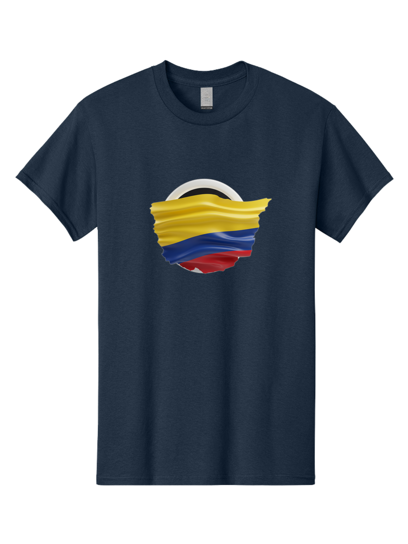 Colombian-Flag Men'S Graphic Tee, 100% Cotton, Comfortable Casual Summer Wear, Machine Washable, Vintage Camera, Old Camera, Antique Camera, Black Camera, Classic Photography, Photography Equipment, Nostalgic Device, Film Camera, Camera Art Bao254