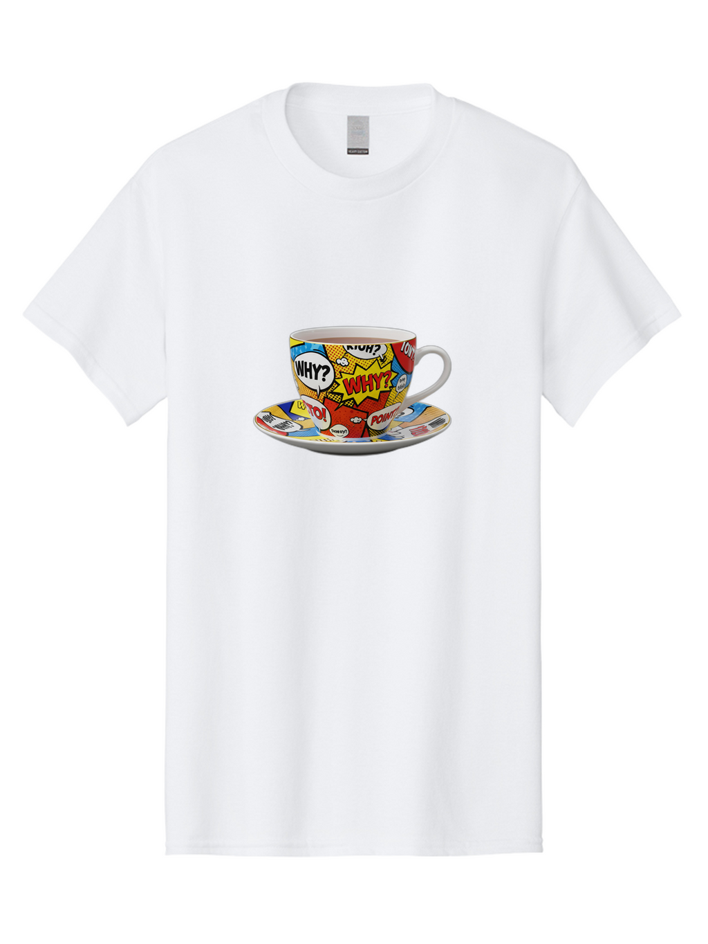 Comic-Strip-Teacup Men'S Graphic Tee, 100% Cotton, Comfortable Casual Summer Wear, Machine Washable, Vintage Camera, Old Camera, Antique Camera, Black Camera, Classic Photography, Photography Equipment, Nostalgic Device, Film Camera, Bao258