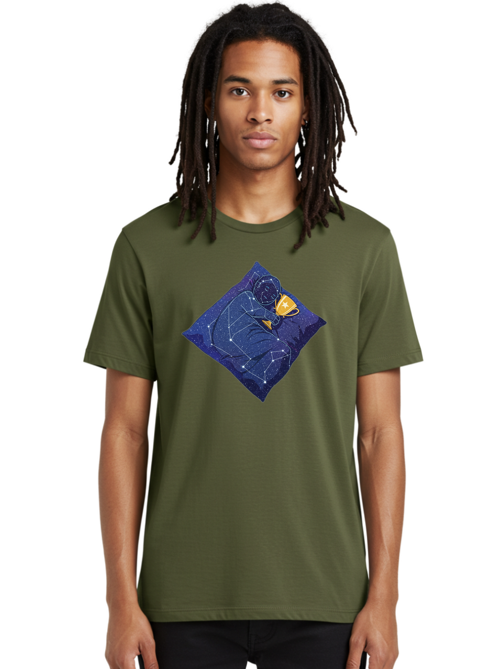 Constellation-Man Men'S Graphic Tee, 100% Cotton, Comfortable Casual Summer Wear, Machine Washable, Vintage Camera, Old Camera, Antique Camera, Black Camera, Classic Photography, Photography Equipment, Nostalgic Device, Film Camera, Camera Art Bao263