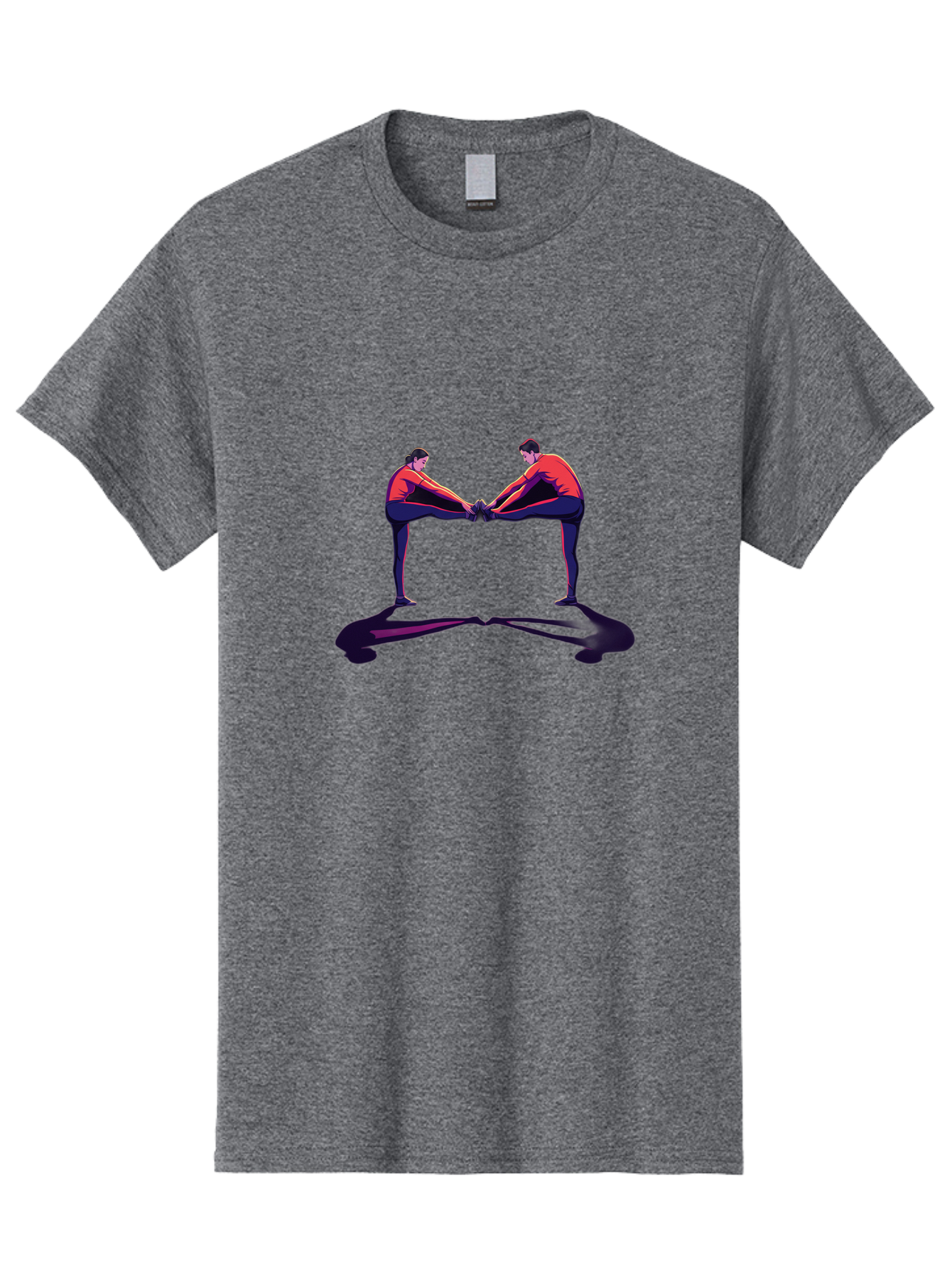 Couple-Doing-Handstand Men'S Graphic Tee, 100% Cotton, Comfortable Casual Summer Wear, Machine Washable, Vintage Camera, Old Camera, Antique Camera, Black Camera, Classic Photography, Photography Equipment, Nostalgic Device, Film Camera, Bao265