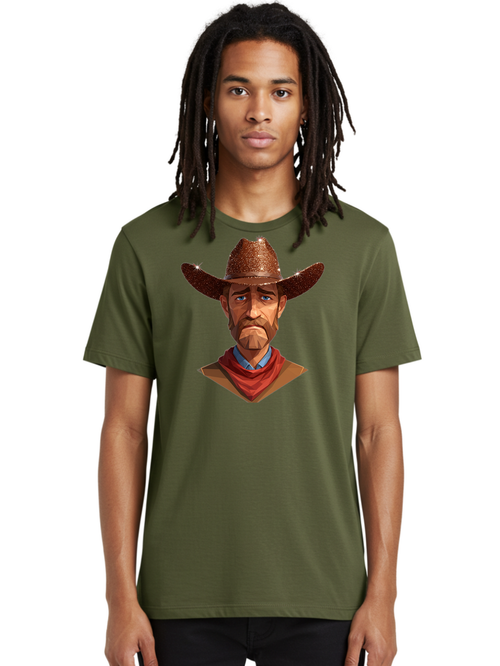 Cowboy-1 Men'S Graphic Tee, 100% Cotton, Comfortable Casual Summer Wear, Machine Washable, Vintage Camera, Old Camera, Antique Camera, Black Camera, Classic Photography, Photography Equipment, Nostalgic Device, Film Camera, Camera Art Bao266