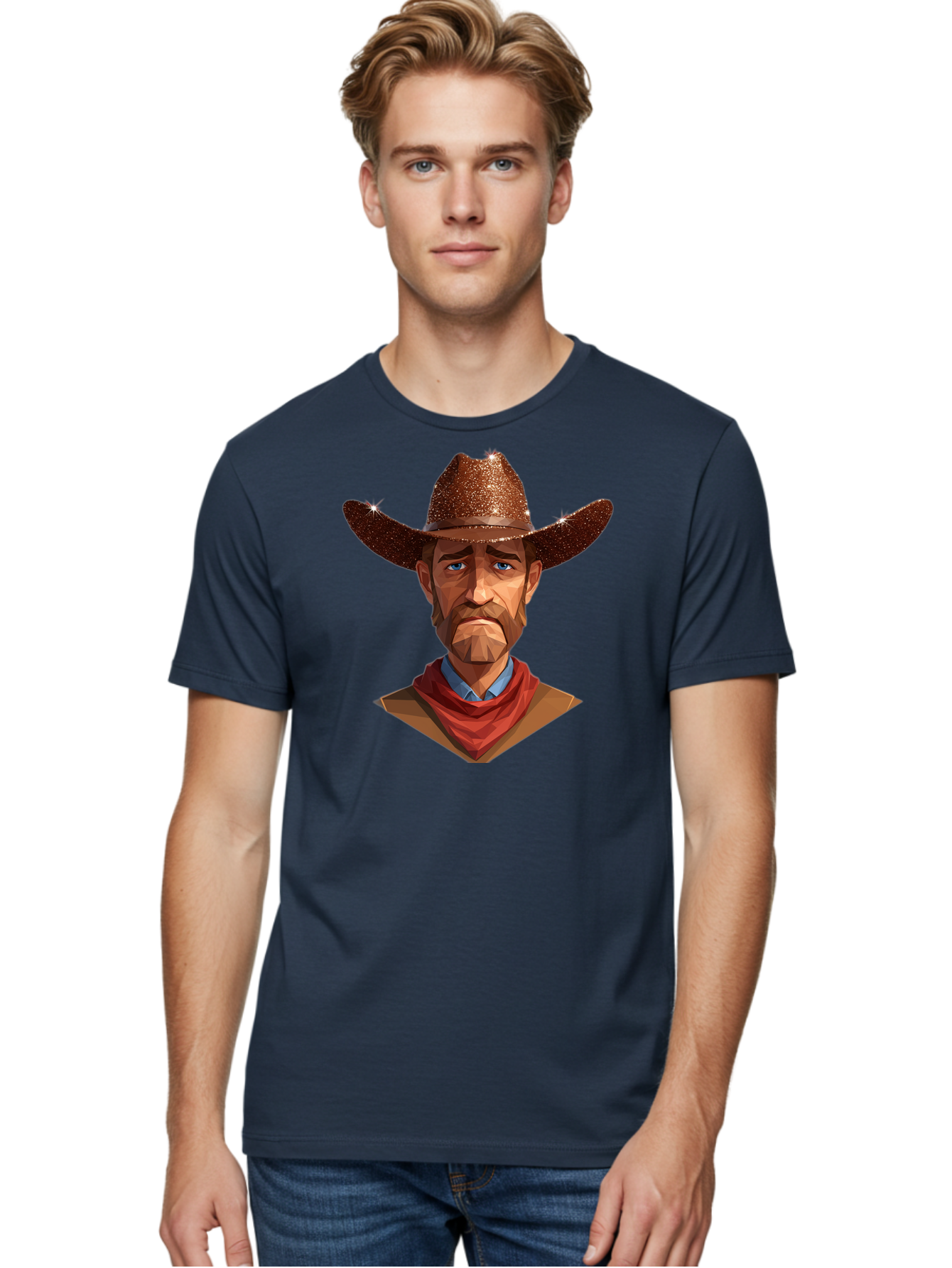 Cowboy-1 Men'S Graphic Tee, 100% Cotton, Comfortable Casual Summer Wear, Machine Washable, Vintage Camera, Old Camera, Antique Camera, Black Camera, Classic Photography, Photography Equipment, Nostalgic Device, Film Camera, Camera Art Bao266