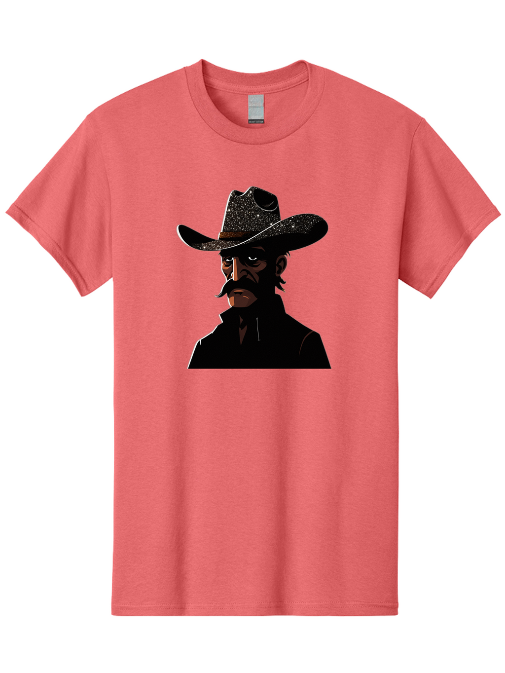 Cowboy-2 Men'S Graphic Tee, 100% Cotton, Comfortable Casual Summer Wear, Machine Washable, Vintage Camera, Old Camera, Antique Camera, Black Camera, Classic Photography, Photography Equipment, Nostalgic Device, Film Camera, Camera Art Bao267