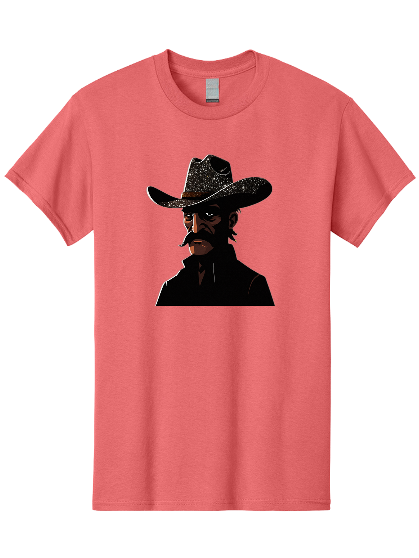 Cowboy-2 Men'S Graphic Tee, 100% Cotton, Comfortable Casual Summer Wear, Machine Washable, Vintage Camera, Old Camera, Antique Camera, Black Camera, Classic Photography, Photography Equipment, Nostalgic Device, Film Camera, Camera Art Bao267