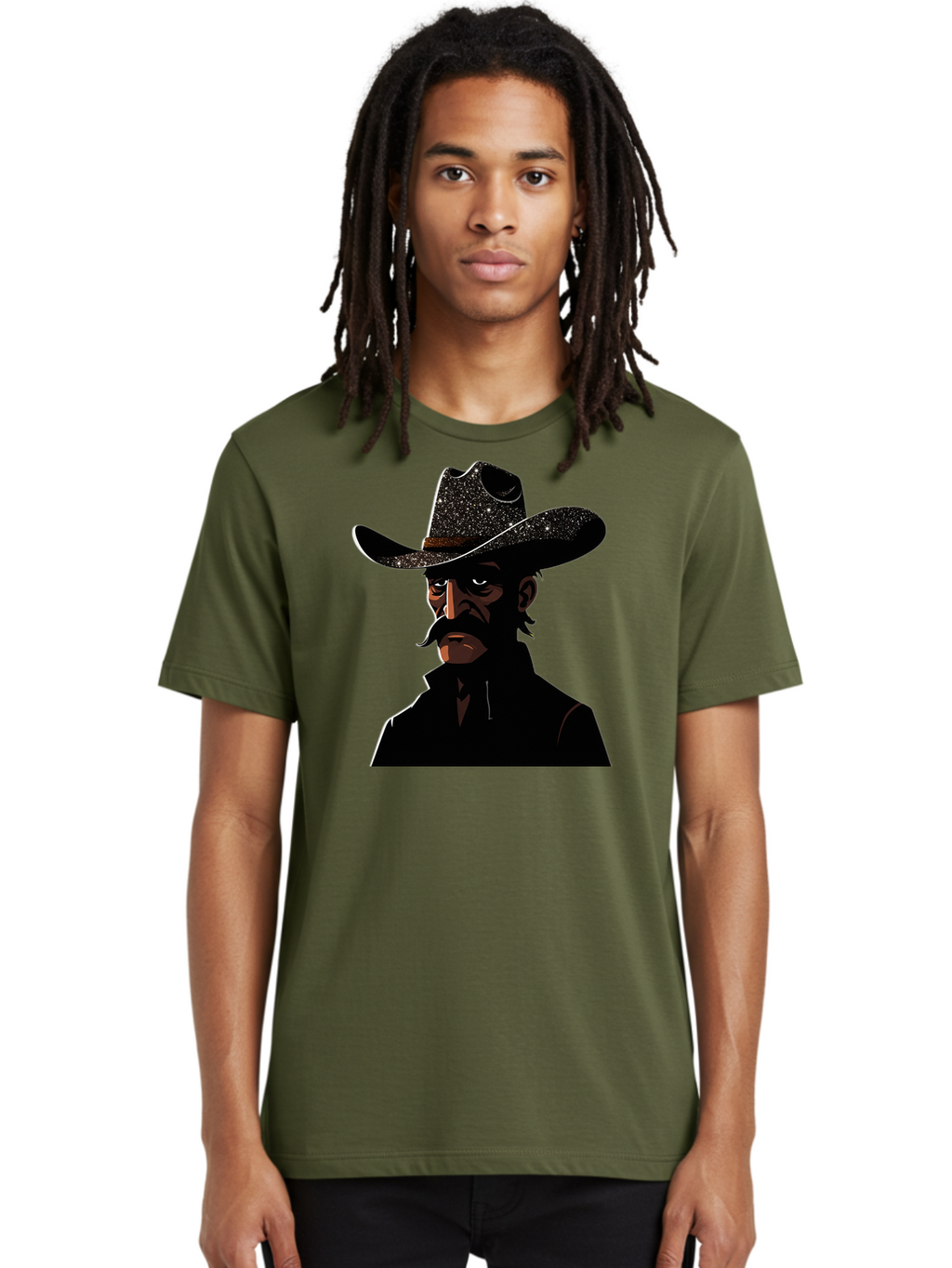 Cowboy-2 Men'S Graphic Tee, 100% Cotton, Comfortable Casual Summer Wear, Machine Washable, Vintage Camera, Old Camera, Antique Camera, Black Camera, Classic Photography, Photography Equipment, Nostalgic Device, Film Camera, Camera Art Bao267