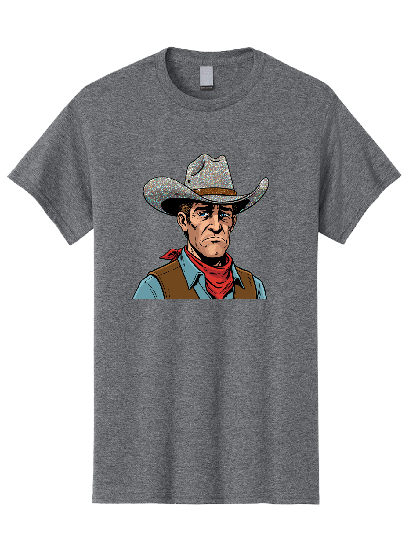 Cowboy-3 Men'S Graphic Tee, 100% Cotton, Comfortable Casual Summer Wear, Machine Washable, Vintage Camera, Old Camera, Antique Camera, Black Camera, Classic Photography, Photography Equipment, Nostalgic Device, Film Camera, Camera Art Bao268