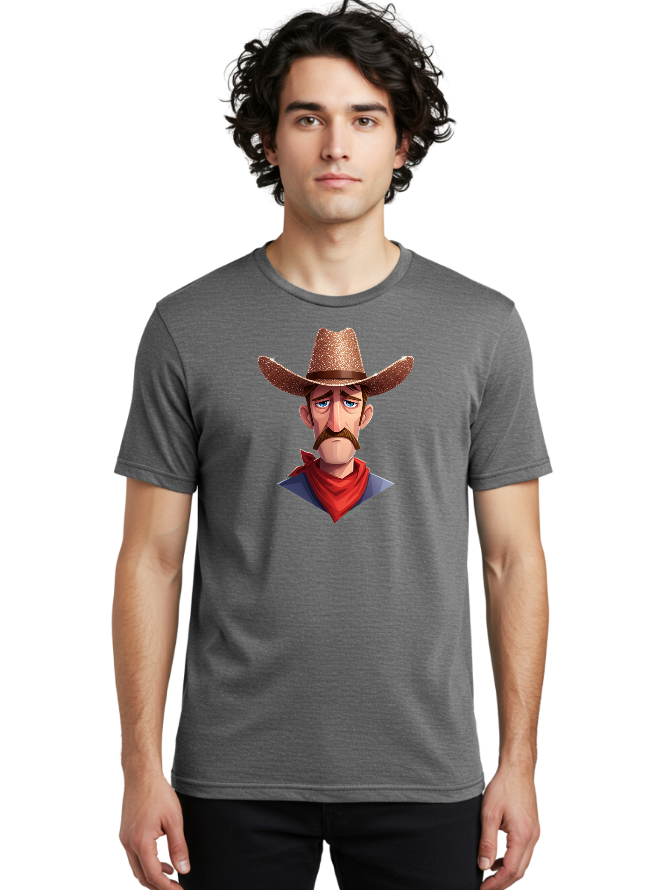Cowboy-4 Men'S Graphic Tee, 100% Cotton, Comfortable Casual Summer Wear, Machine Washable, Vintage Camera, Old Camera, Antique Camera, Black Camera, Classic Photography, Photography Equipment, Nostalgic Device, Film Camera, Camera Art Bao269