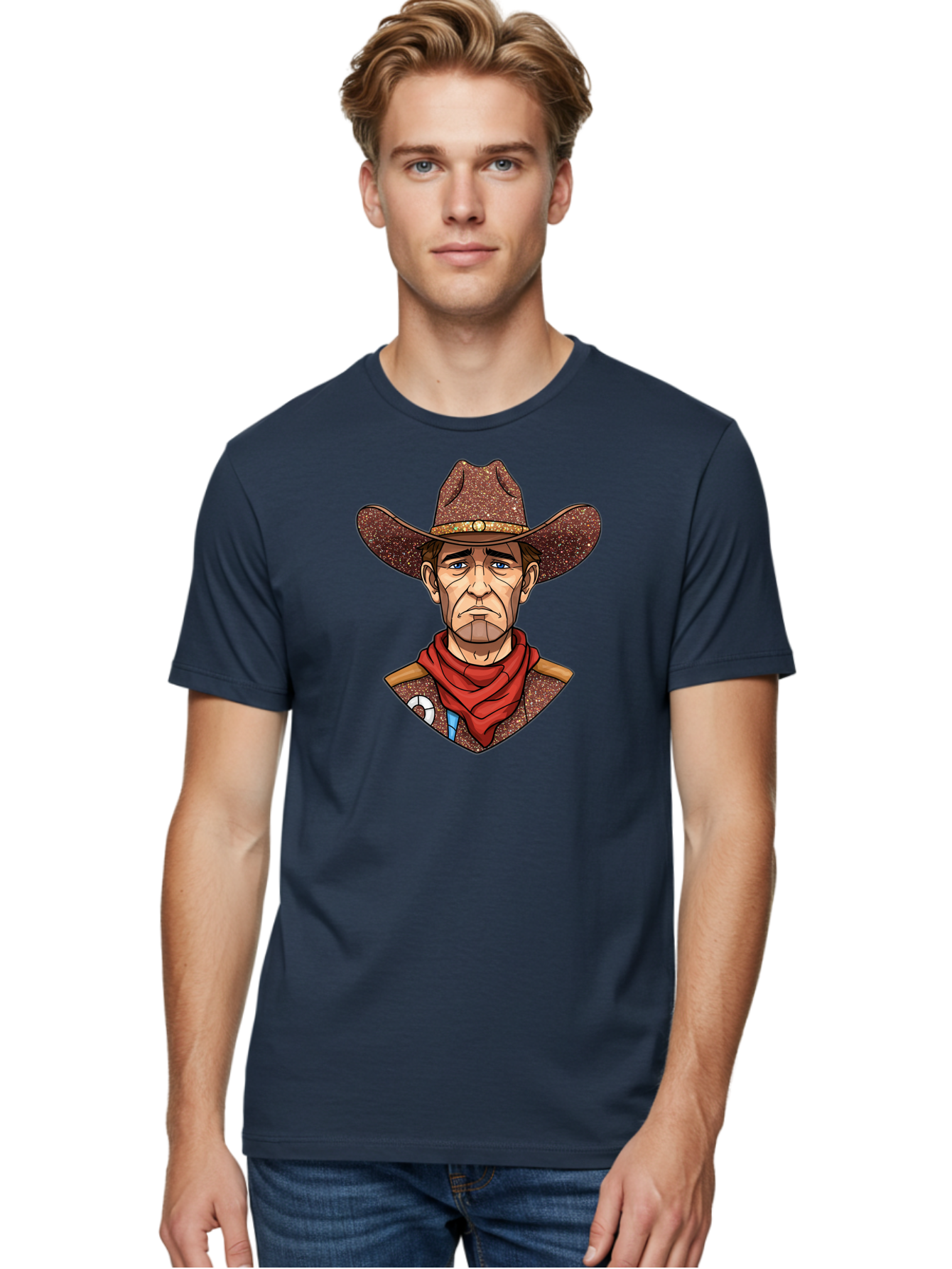 Cowboy-Art Men'S Graphic Tee, 100% Cotton, Comfortable Casual Summer Wear, Machine Washable, Vintage Camera, Old Camera, Antique Camera, Black Camera, Classic Photography, Photography Equipment, Nostalgic Device, Film Camera, Camera Art Bao271