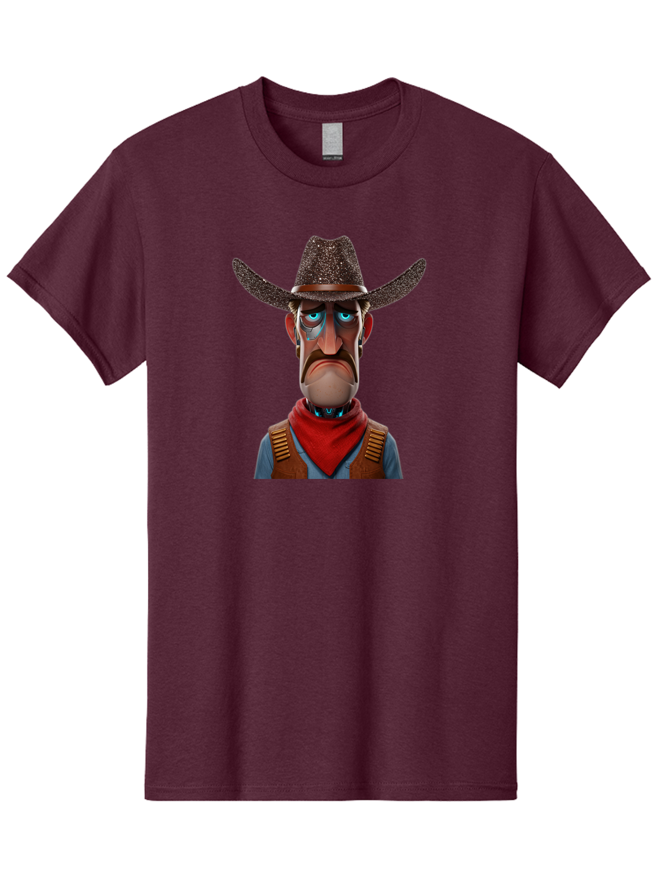 Cowboy-Character-1 Men'S Graphic Tee, 100% Cotton, Comfortable Casual Summer Wear, Machine Washable, Vintage Camera, Old Camera, Antique Camera, Black Camera, Classic Photography, Photography Equipment, Nostalgic Device, Film Camera, Bao272