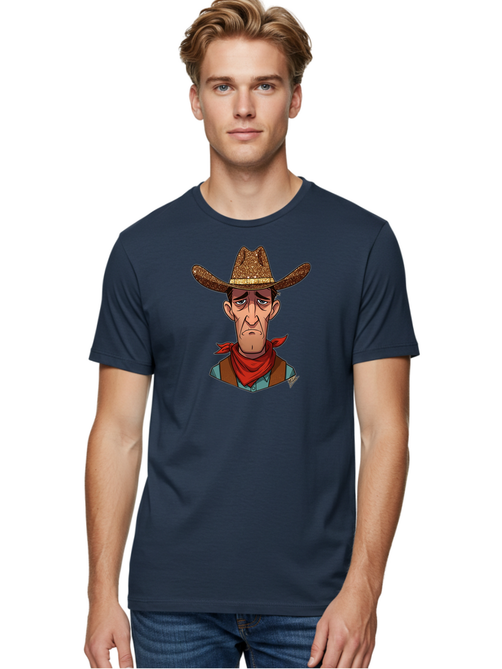 Cowboy-Character-2 Men'S Graphic Tee, 100% Cotton, Comfortable Casual Summer Wear, Machine Washable, Vintage Camera, Old Camera, Antique Camera, Black Camera, Classic Photography, Photography Equipment, Nostalgic Device, Film Camera, Bao273