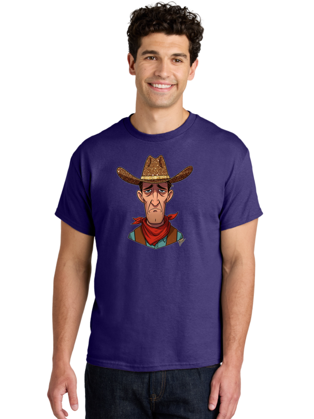 Cowboy-Character-2 Men'S Graphic Tee, 100% Cotton, Comfortable Casual Summer Wear, Machine Washable, Vintage Camera, Old Camera, Antique Camera, Black Camera, Classic Photography, Photography Equipment, Nostalgic Device, Film Camera, Bao273